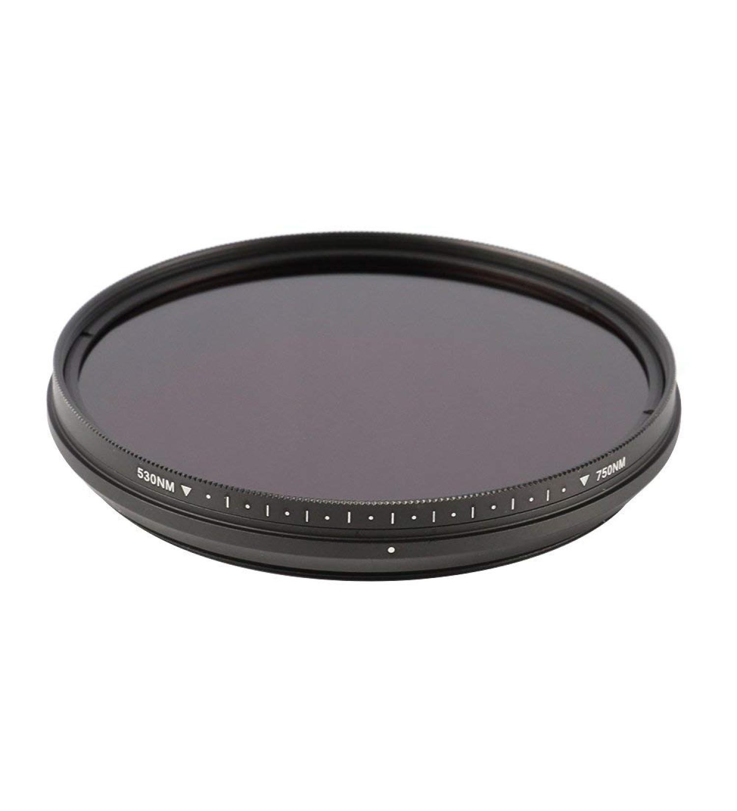 Runshuangyu 77mm 6 in 1 Infrared IR Pass X-Ray Lens Filter Compatible with Canon Nikon Sony - Adjustable 530nm to 750nm Screw-in Filter for DSLR Camera - Buy Online on SooperMarket.com