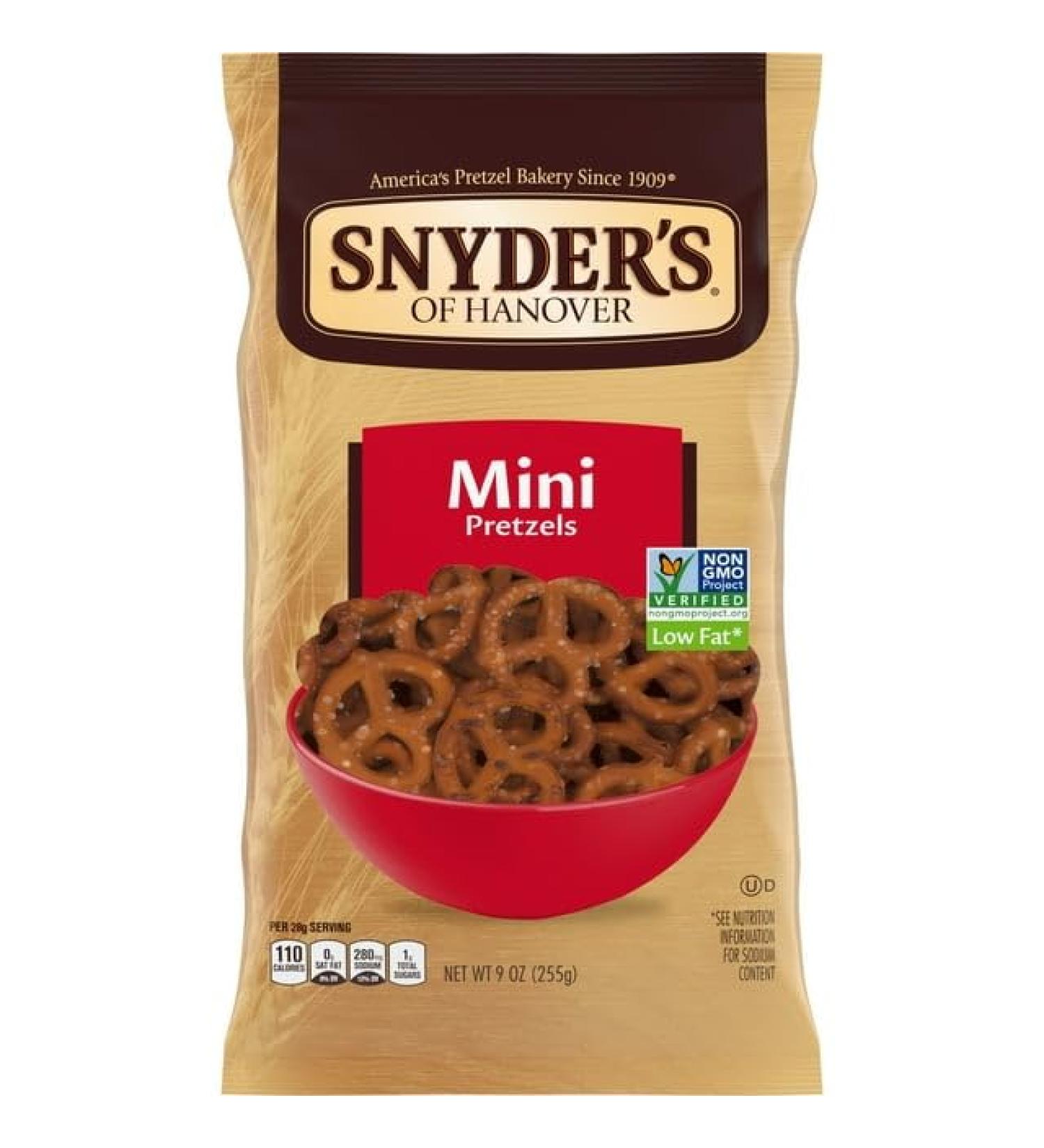 Snyder's of Hanover Mini Pretzels 255g (Pack of 2) - Buy Online on SooperMarket.com