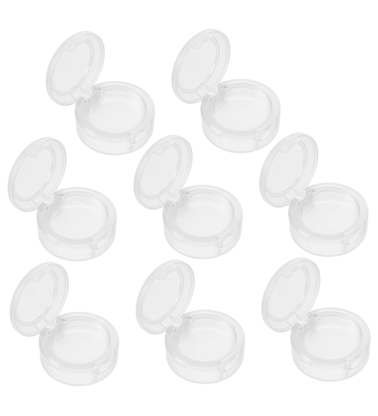 Gogogmee 8pcs Box Empty Eye Shadow Box Creme Eyeshadows Gram Jar To Go Makeup Tools Abs White Travel Cosmetic 4x3.8cm White - Buy Online on SooperMarket.com