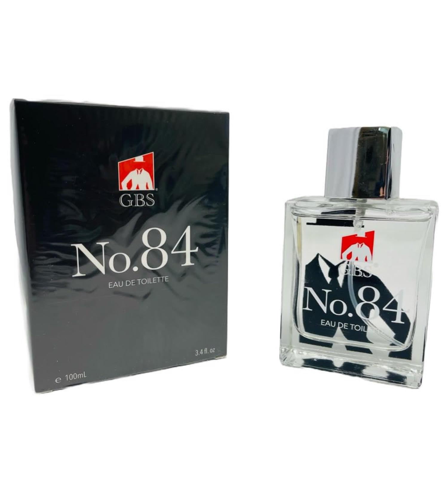 G.B.S No.84 - Eau De Toilette - Fresh Romantic Smooth Scent Smells Like a Fresh Shave Long Lasting Cologne Gift For Men (3.4 Fl oz) - Buy Online on SooperMarket.com