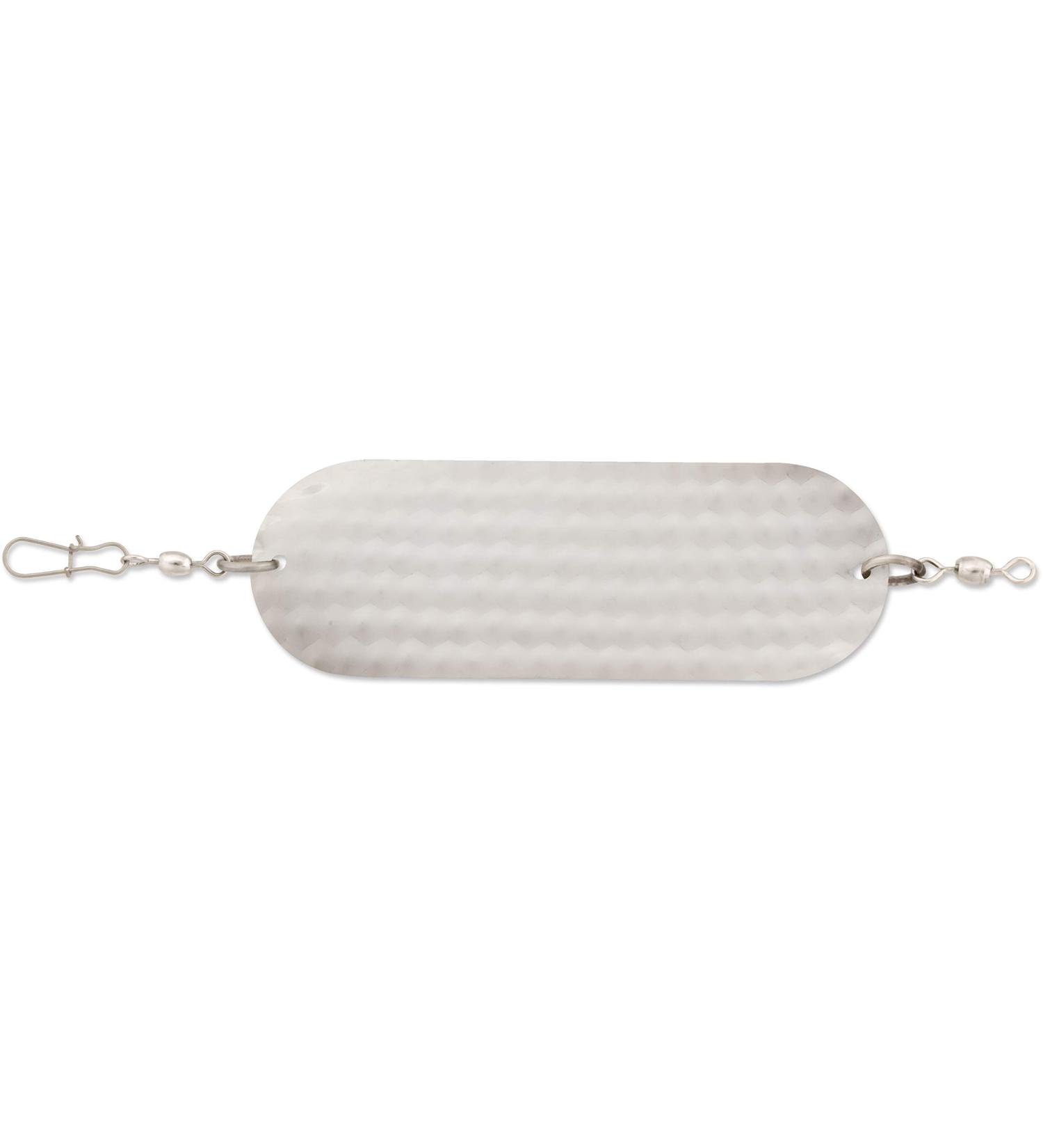 Luhr Jensen 2/0 Jensen Dodger Hammered Chrome, Multi, 5100-020-0014