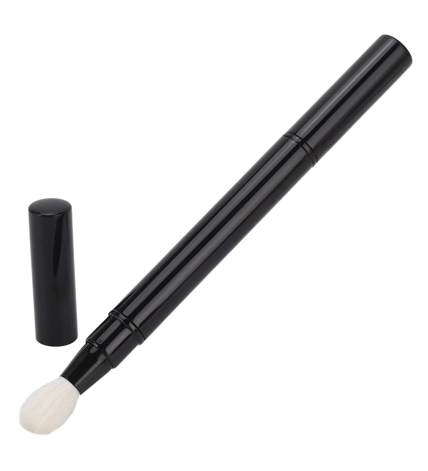 Double Ended Eyeshadow Smudge Brush 2 in 1 Retractable Automatic Sealing Soft Wool Makeup Brush Makeup Applicator for Under Eye Blending Concealer Application - Buy Online on SooperMarket.com