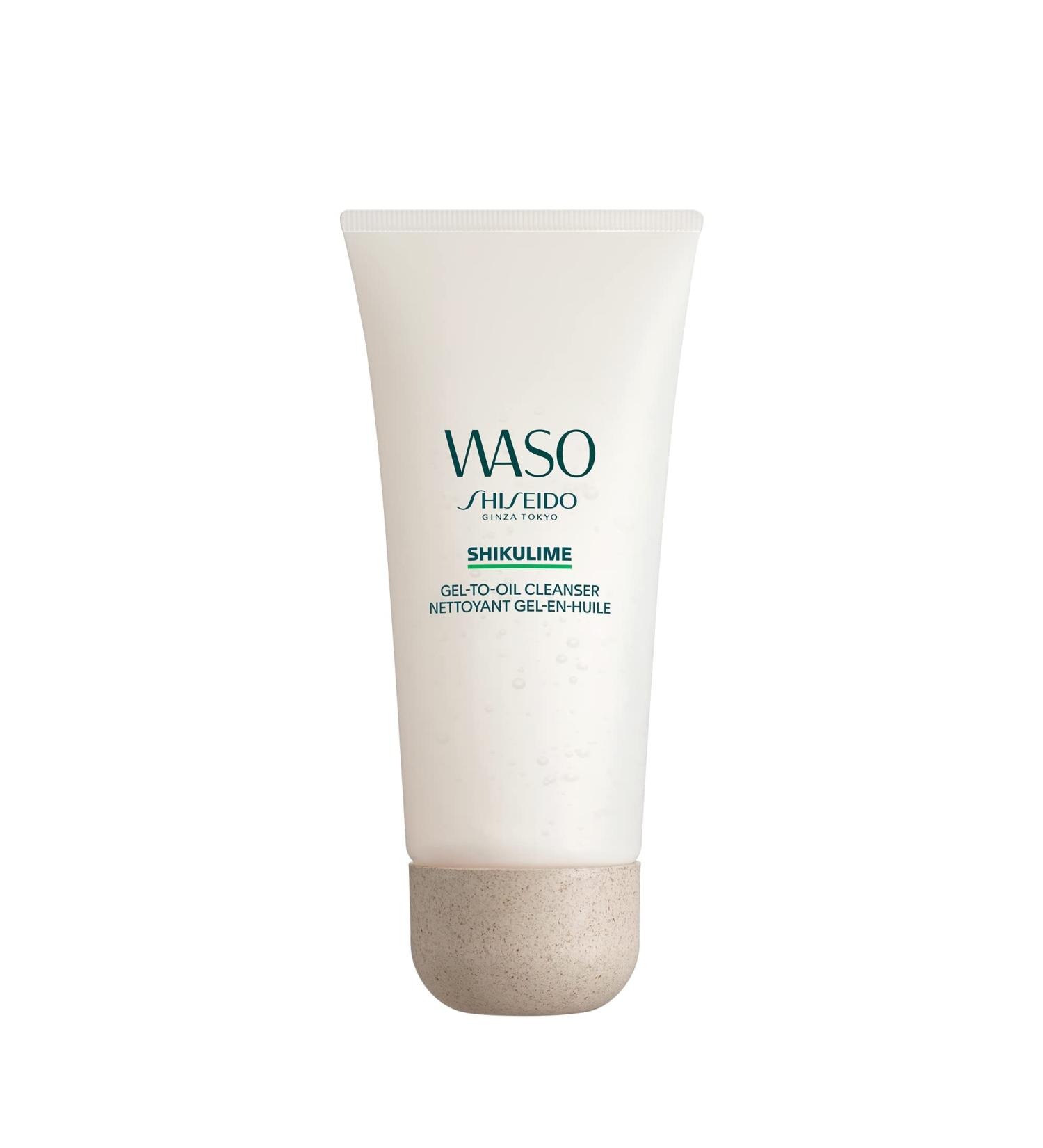 Shiseido Waso SHIKULIME Gel-to-Oil Cleanser - Vegan Cruelty-Free Makeup Remover for Fresh Skin - 4 oz - Buy Online on SooperMarket.com