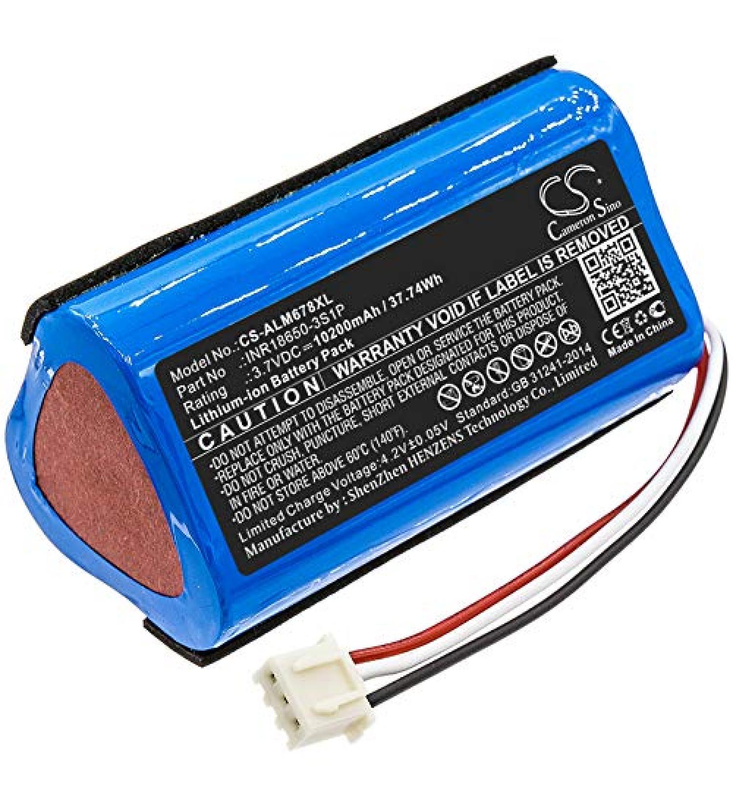 Replacement Battery for AL IMW789-BLG LifeJacket XL & iMW678-BLK Omni Jacket - 10200mAh INR18650-3S1P | International Shipping Available - Buy Online on SooperMarket.com