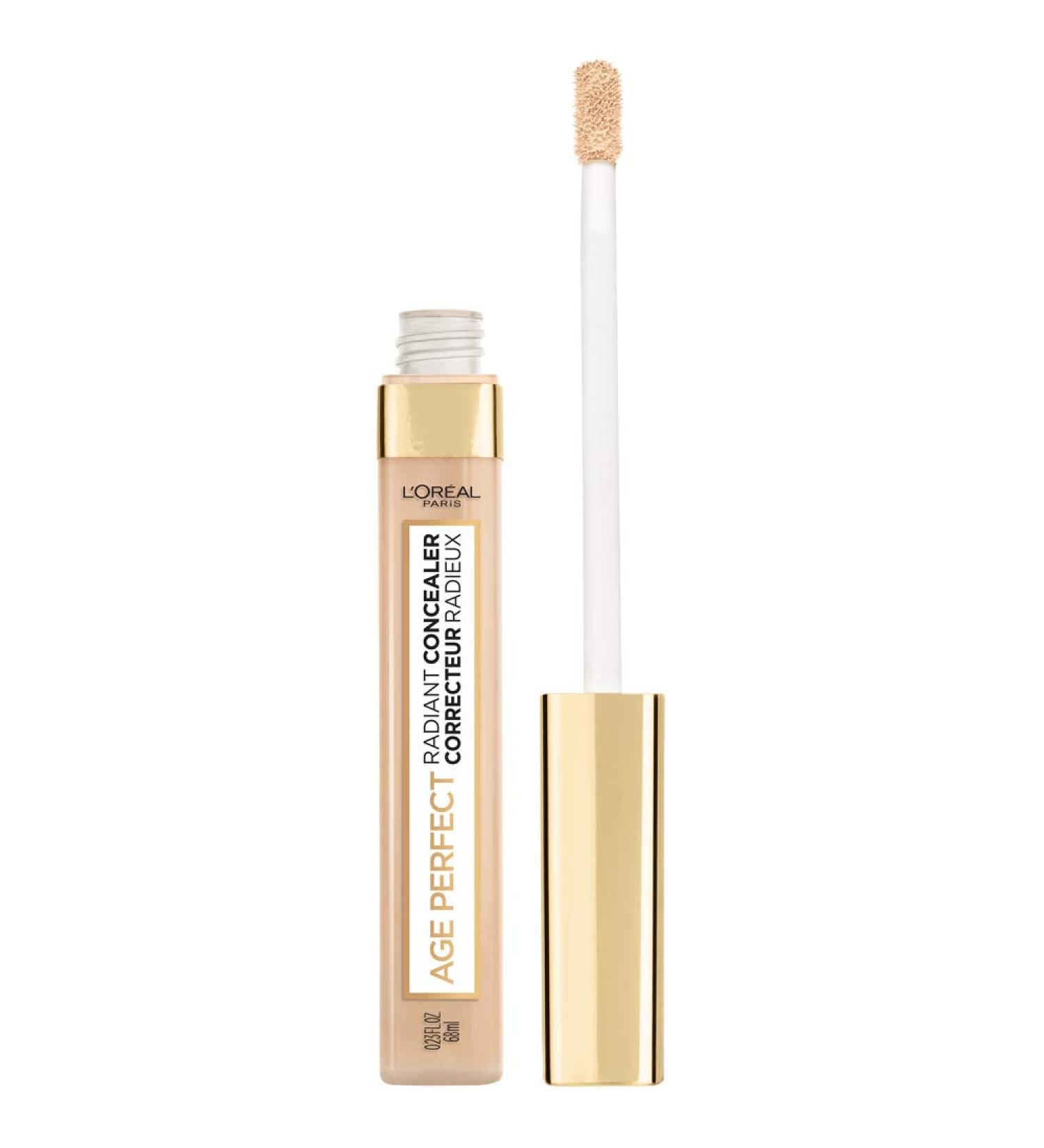 L'Oreal Paris Age Perfect Radiant Concealer Ivory 200 with Hydrating Serum - Buy Online on SooperMarket.com