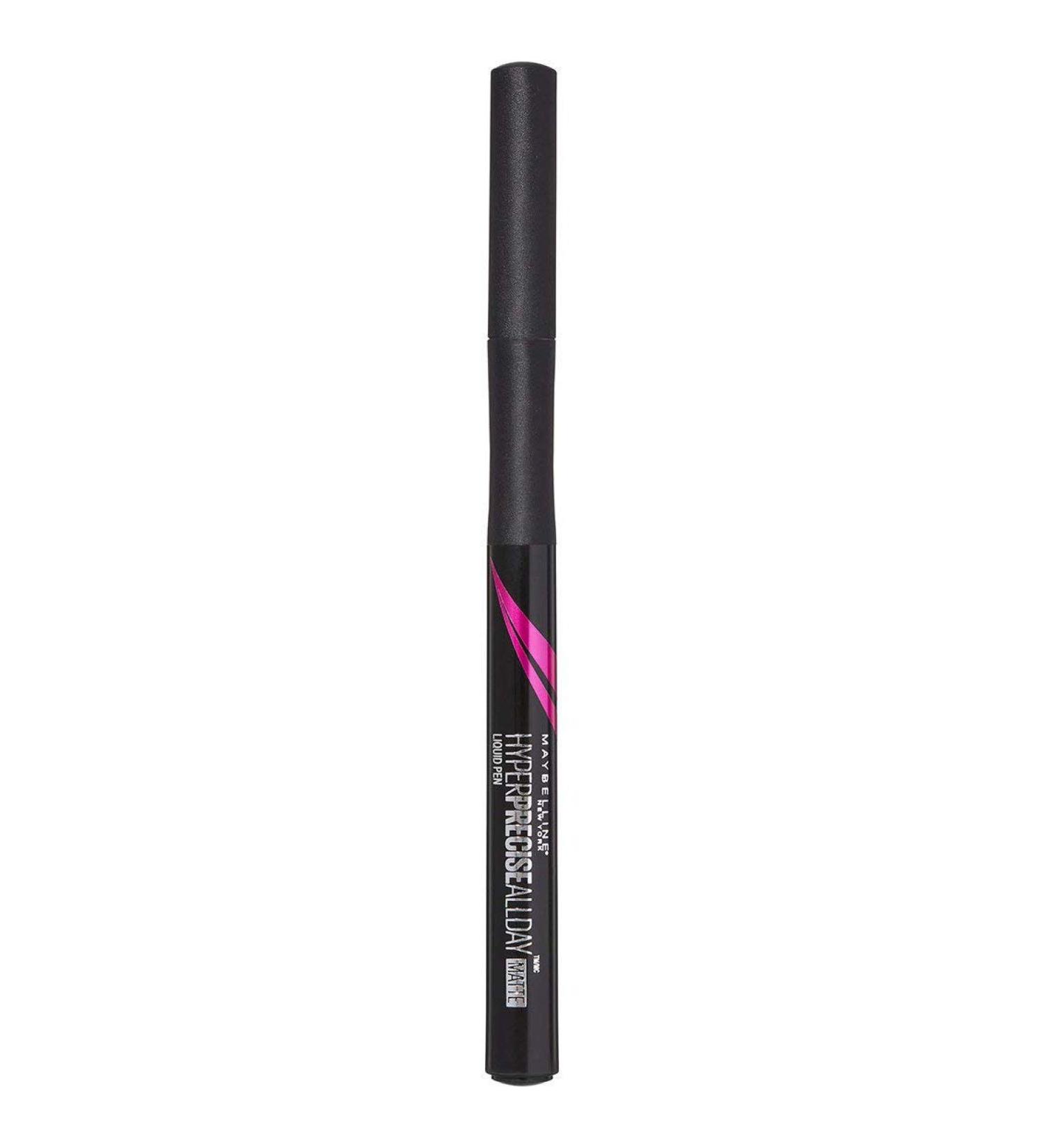 Maybelline New York Hyper Precise All-Day Eyeliner - Wiping & Waterproof Matt Black No. 701 1 Piece - Buy Internationally - Buy Online on SooperMarket.com