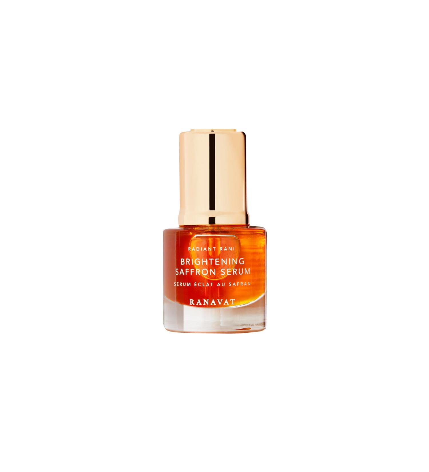 RANAVAT Brightening Saffron Face Serum | Discoloration & Dark Spot Corrector | Vitamin C Alternative for Hyperpigmentation (0.17 oz - Buy Online on SooperMarket.com
