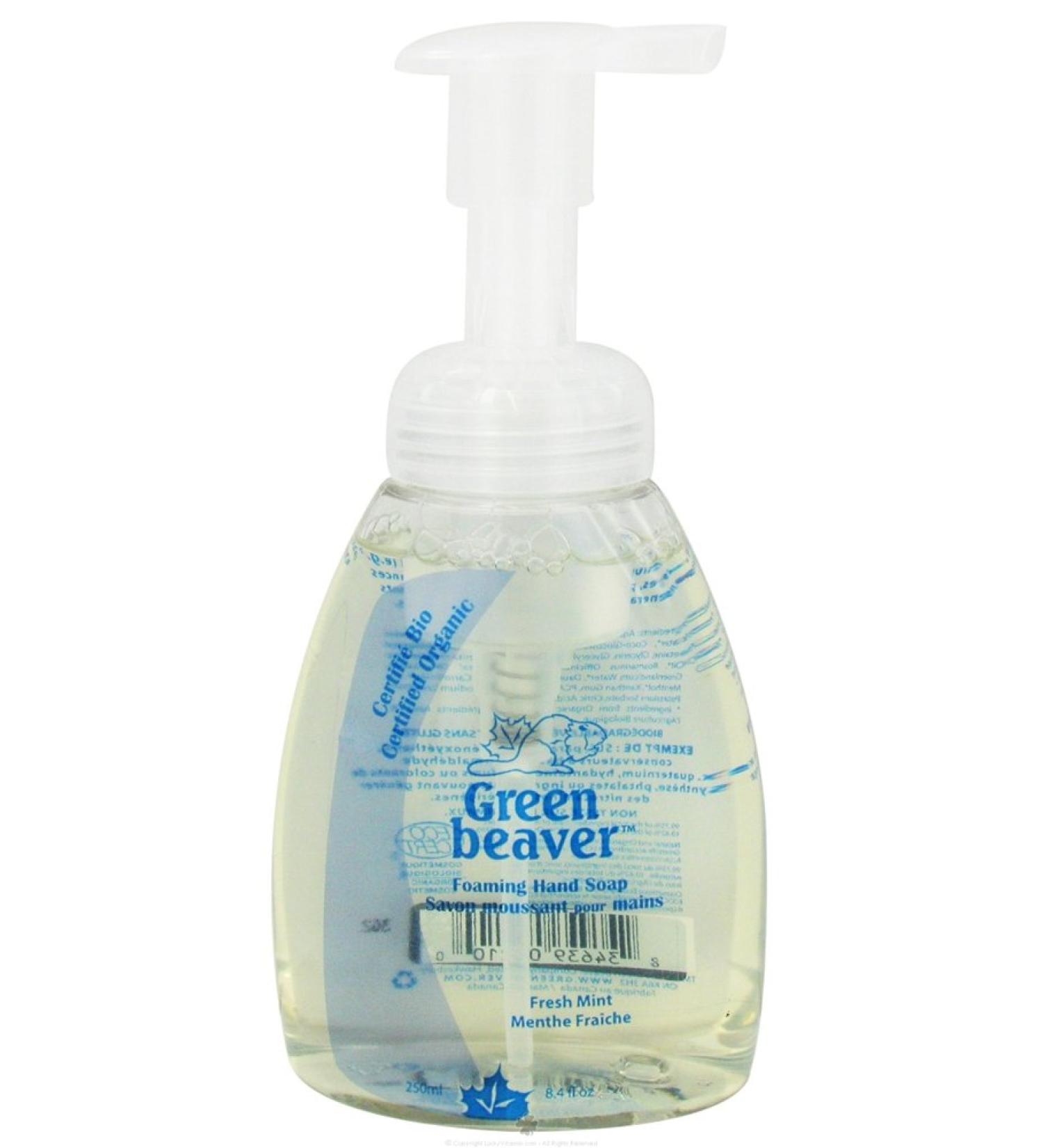 GREEN BEAVER Foaming Hand Wash - Fresh Mint 250 ML
