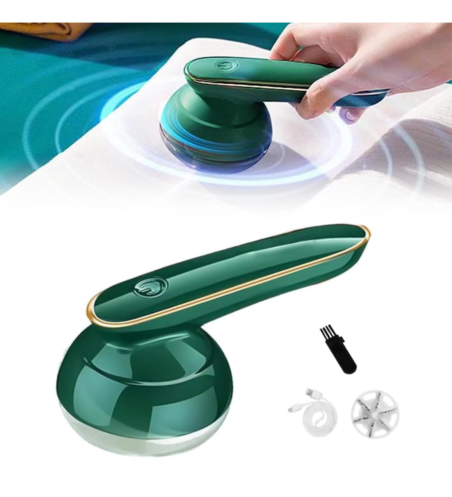 2024 Rechargeable Electric Lint Remover - Best Fabric Shaver for Clothing & Furniture (Green - Buy Online on SooperMarket.com