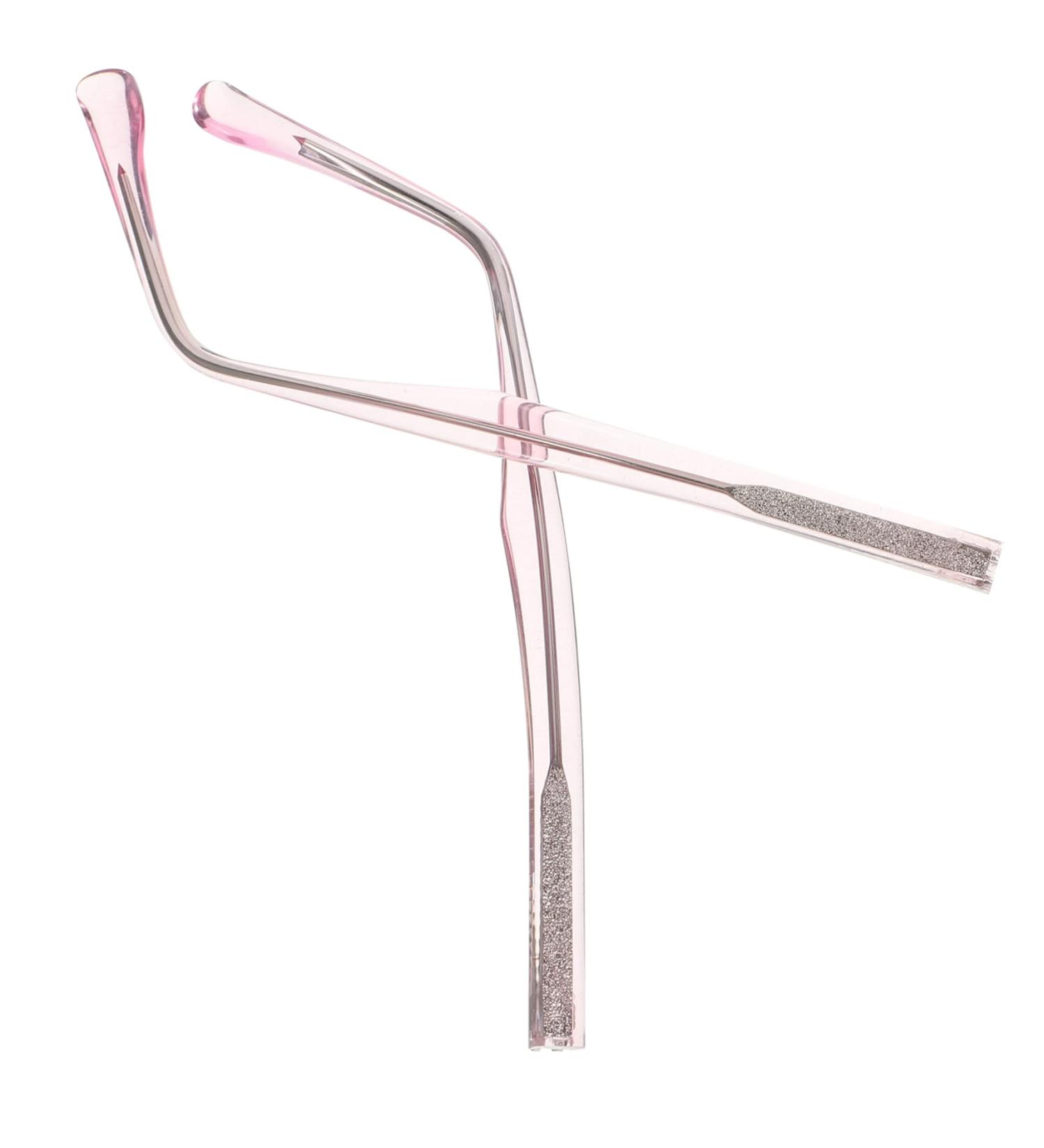 WOFASHPURET 1 Pair Accessories Metal Eyeglass Feet Arm Temple Sunglasses Arms Legs Eyeglass Repair Kit Repair Glass Holder Metal Resin Picture Frame Eyeglass Legs Pink 14.00X0.70X0.60CM - Buy Online on SooperMarket.com