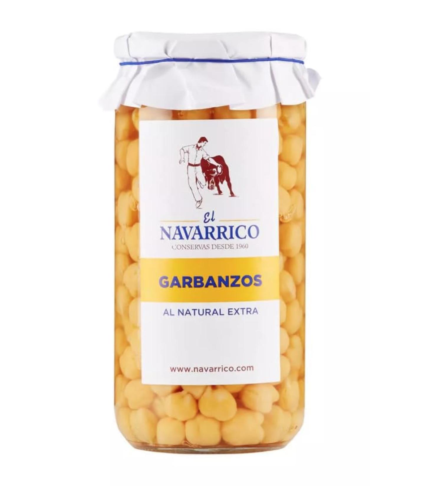 Navarrico Garbanzos chickpeas jar 700g - Pack of 3