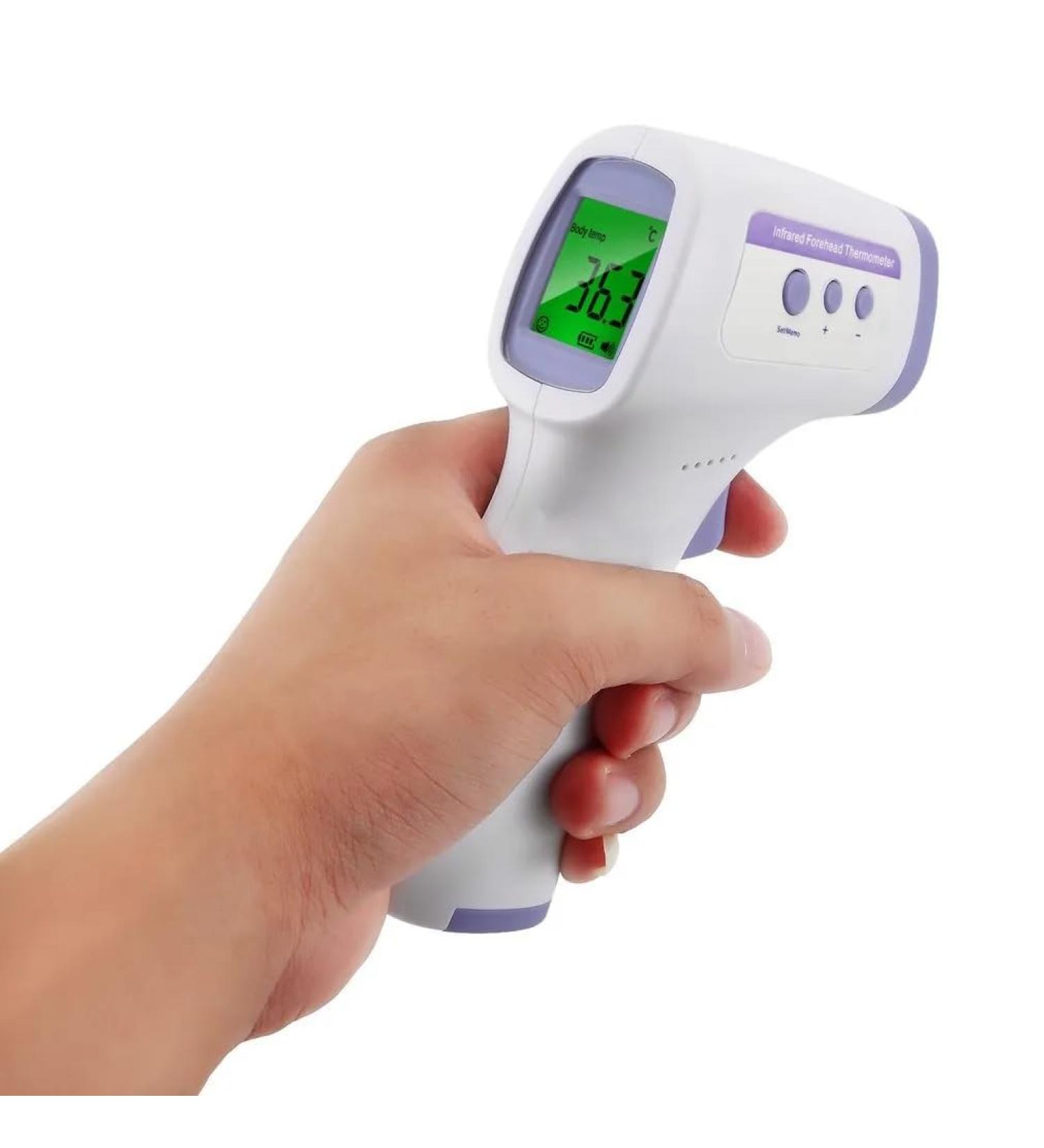 Forehead Digital Thermometer Body Temperature Fever Measure Tool for Baby Adults Non Contact Infrared Medical Thermometer (HG01) - Buy Online on SooperMarket.com
