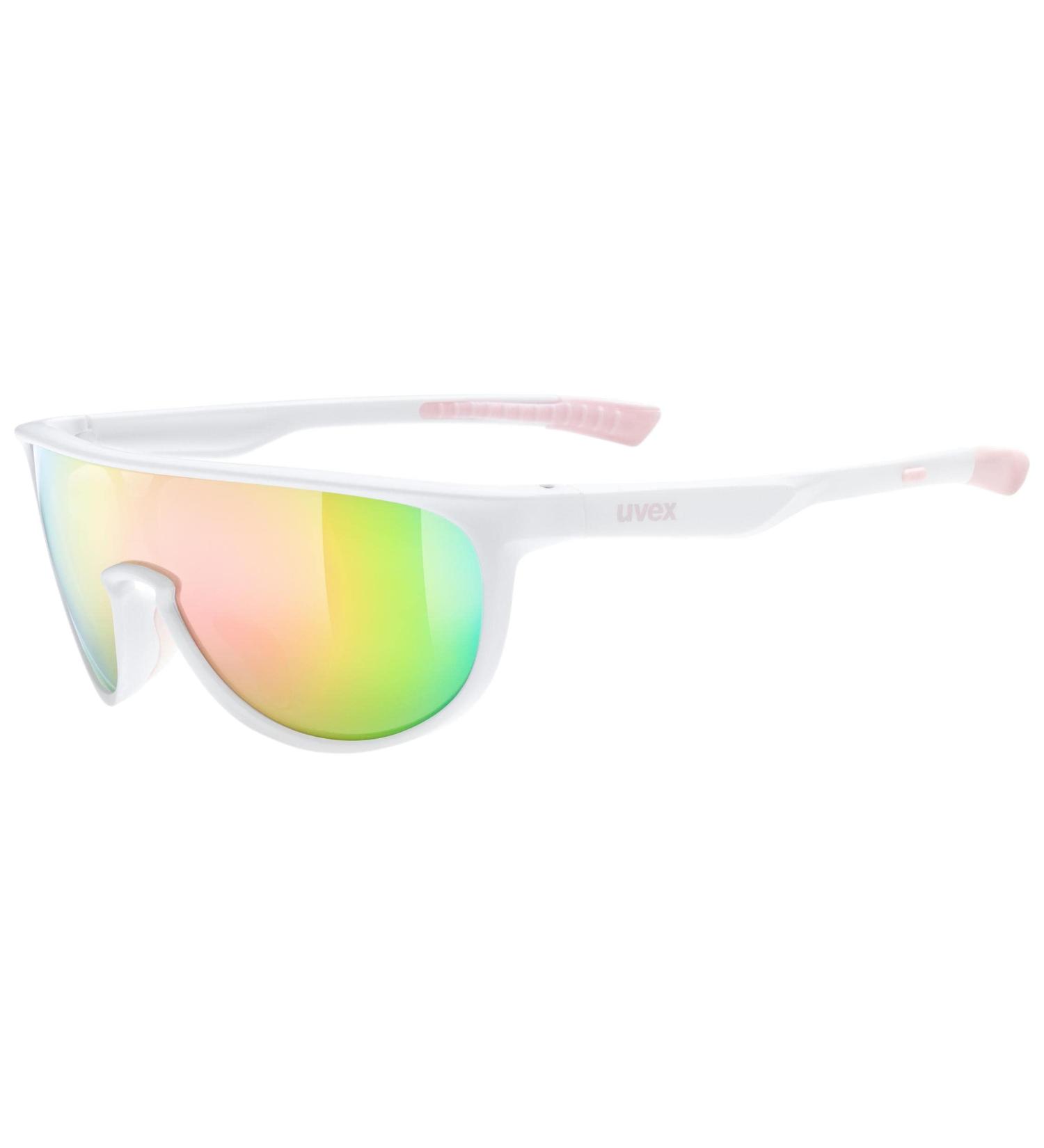 Buy uvex Unisex Youth Sportstyle 515 Children's Sunglasses - Stylish White Matt/Mirror Pink - Perfect for Kids' Outdoor Activities - Buy Online on SooperMarket.com