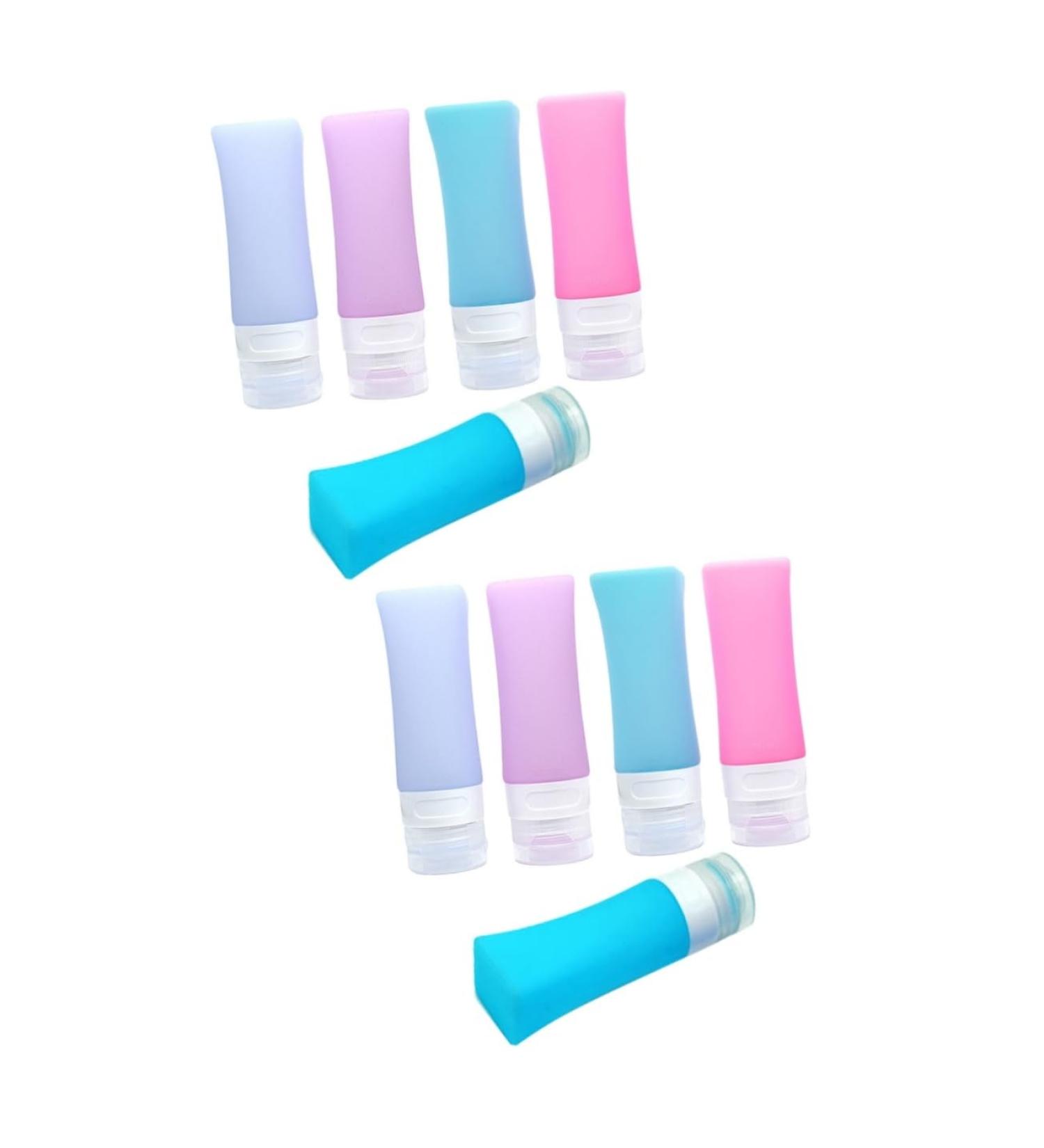 minkissy 2 Sets Travel Bottle Travel Lotion Container Push down Silicone Containers Silicone Refillable Bottle Body Wash Travel Size Travel Containers Liquid Squeeze Bottle Head: Plastic - Buy Online on SooperMarket.com