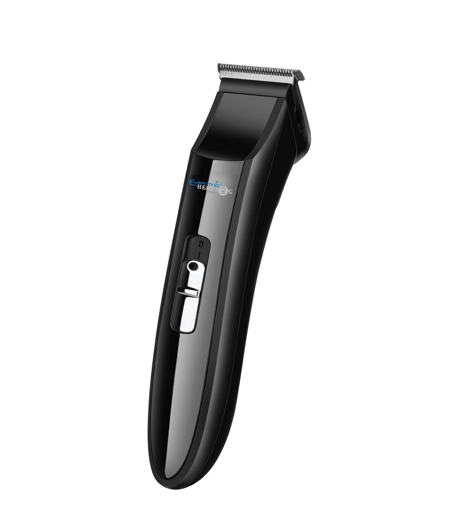 Electric Head Jog Professional Mini Clippers with Blades. Mens Cordless Beard & Hair Trimmer Clippers With Trimming Blade & T Blade. Wireless Barber Facial & Hair Grooming Accessories For Men.