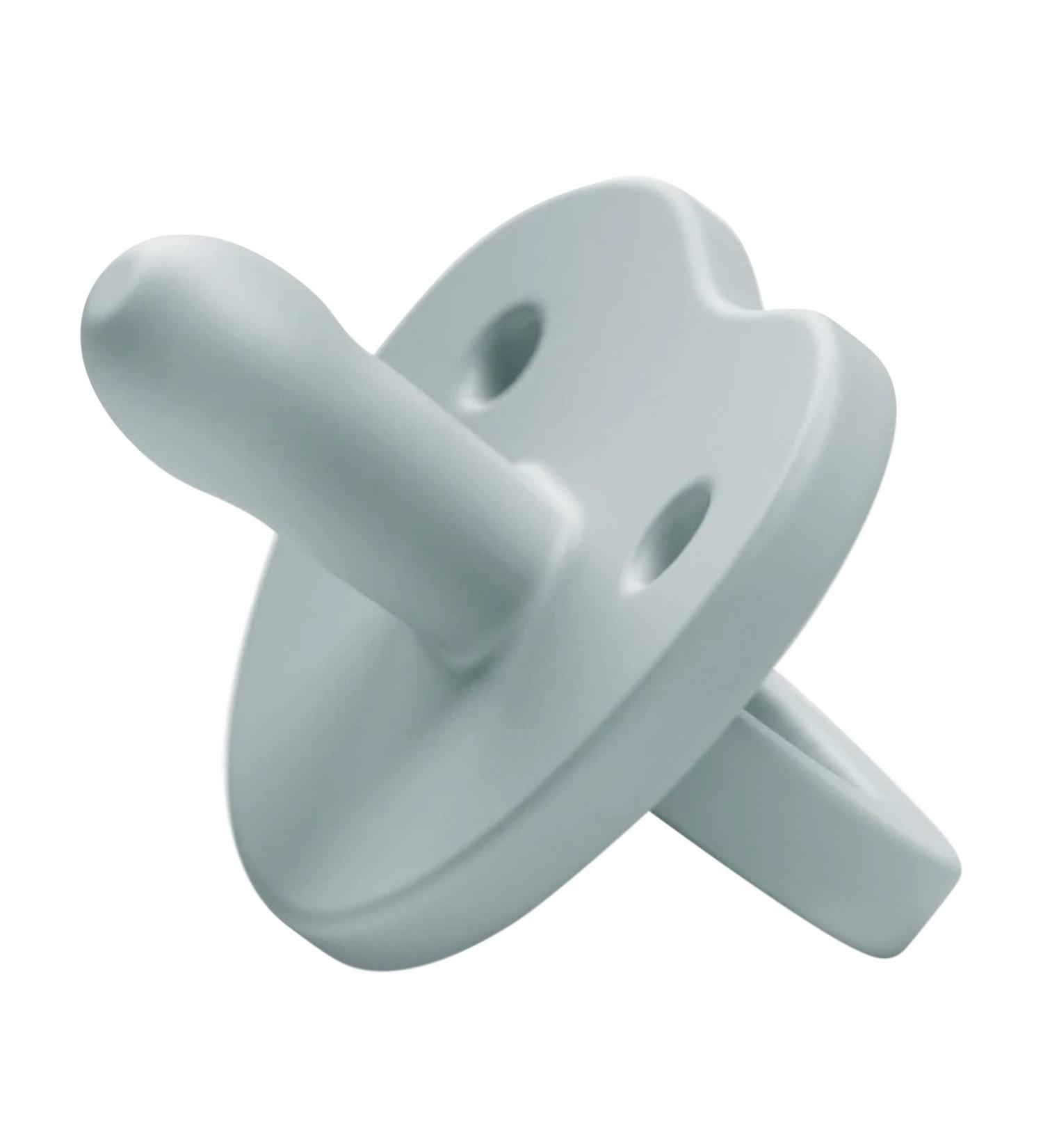 Milk Snob Calm n Cuddle Silicone Pacifier 6-18 Months - BPA Free Teether for Baby Girl and Boy. Perfect Baby Shower Gift for New Moms! Stage 2 Blue Breeze - Buy Online on SooperMarket.com