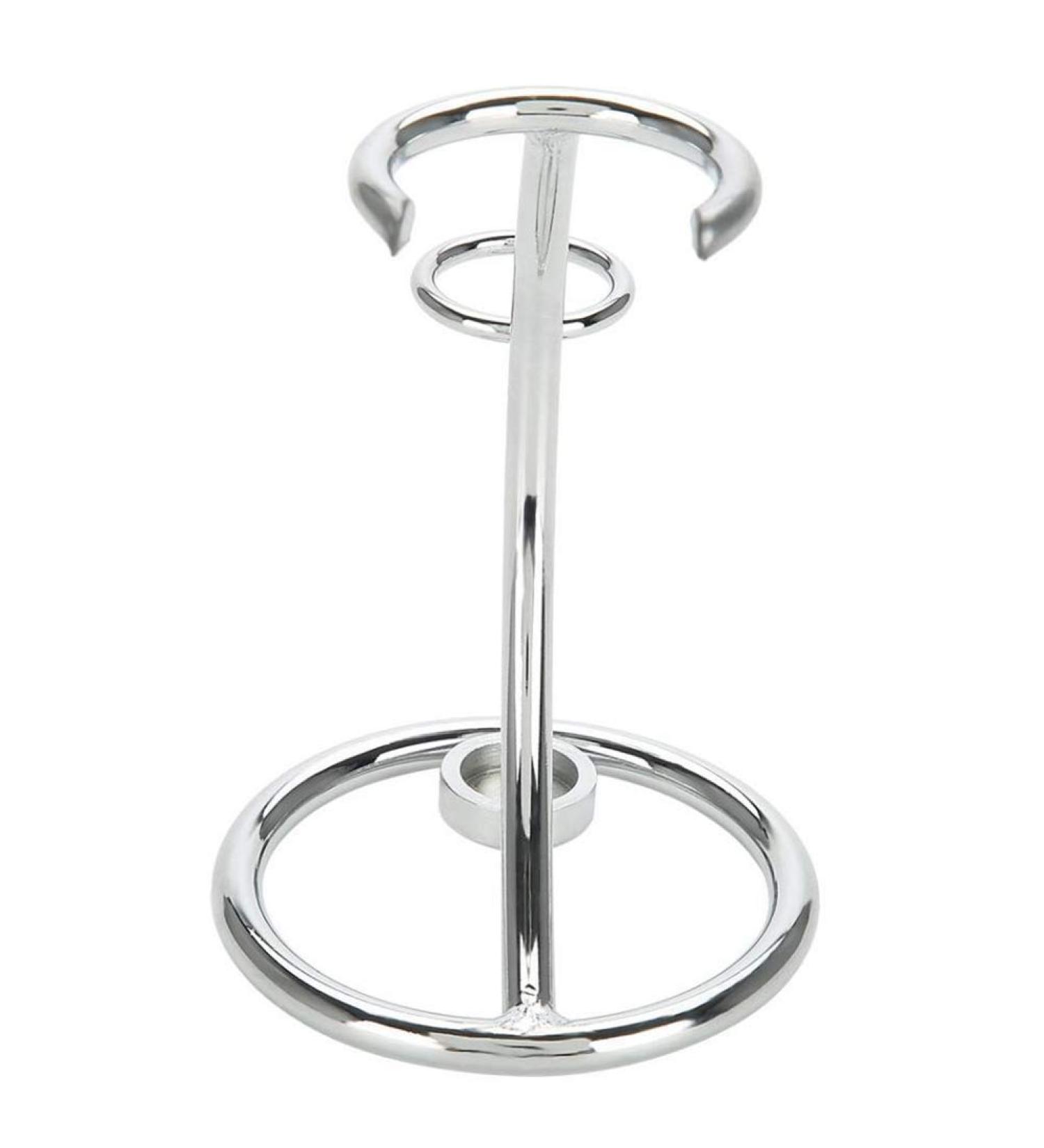 Beito Shaving Brush Holder - Universal Razor & Brush Stand | Metal Beard Keeper for Men - Professional Organizer (Silver) - Buy Online on SooperMarket.com