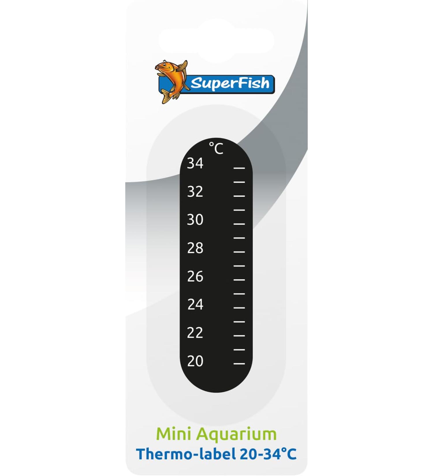 Superfish Thermo Label 20 - 34' C 10 x 2 x 2 cm (Pack of 1)