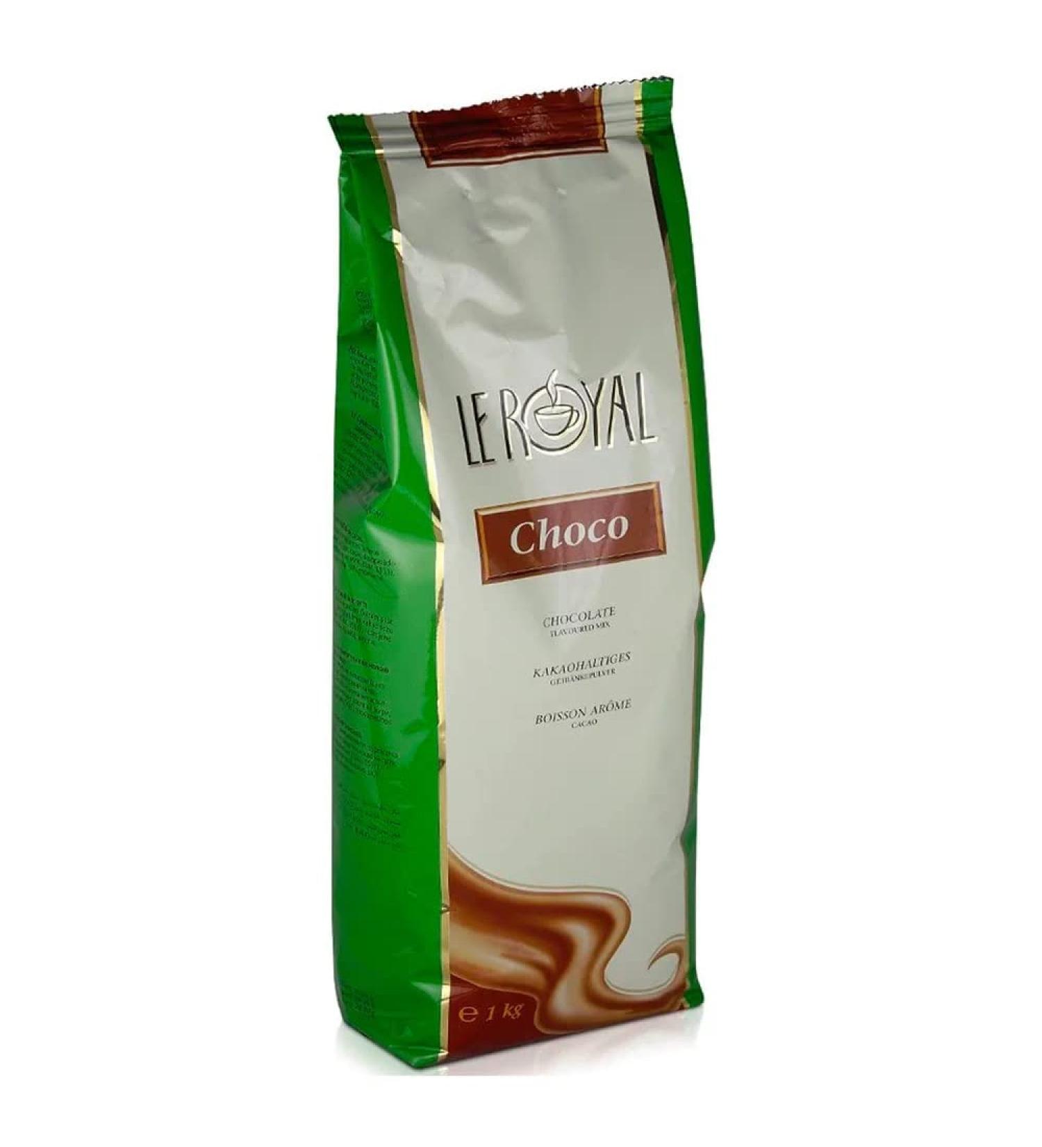 Le Royal Choco Premium Hot Chocolate Powder Drink Rich Flavour Vending (1kg Bag)