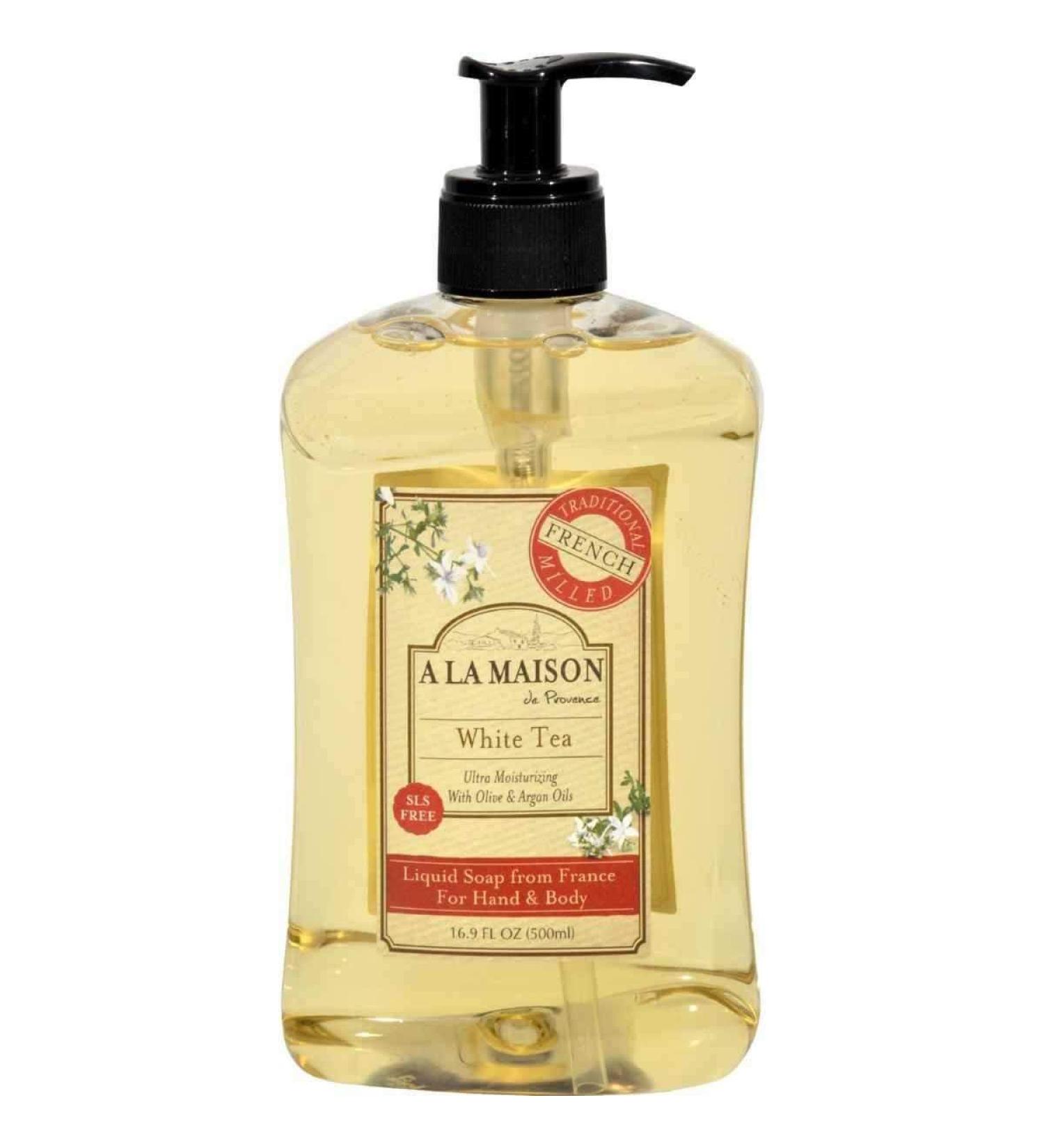 A La Maison French Liquid Soap White Tea - 16.9 fl oz