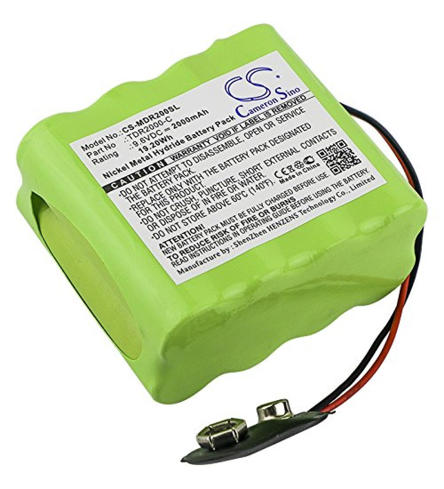 Buy SUNELL Battery Replacement for Megger TDR2000-C TDR2000/2R | International Shipping Available - Buy Online on SooperMarket.com