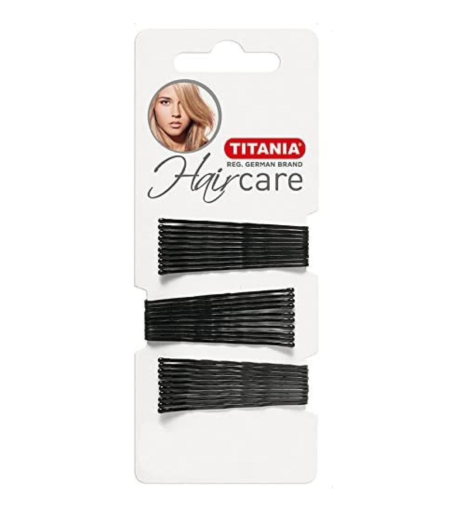 TITANIA Black Hair Clips 7cm - Premium Quality 1 Pack (38g) | Shop Internationally - Buy Online on SooperMarket.com