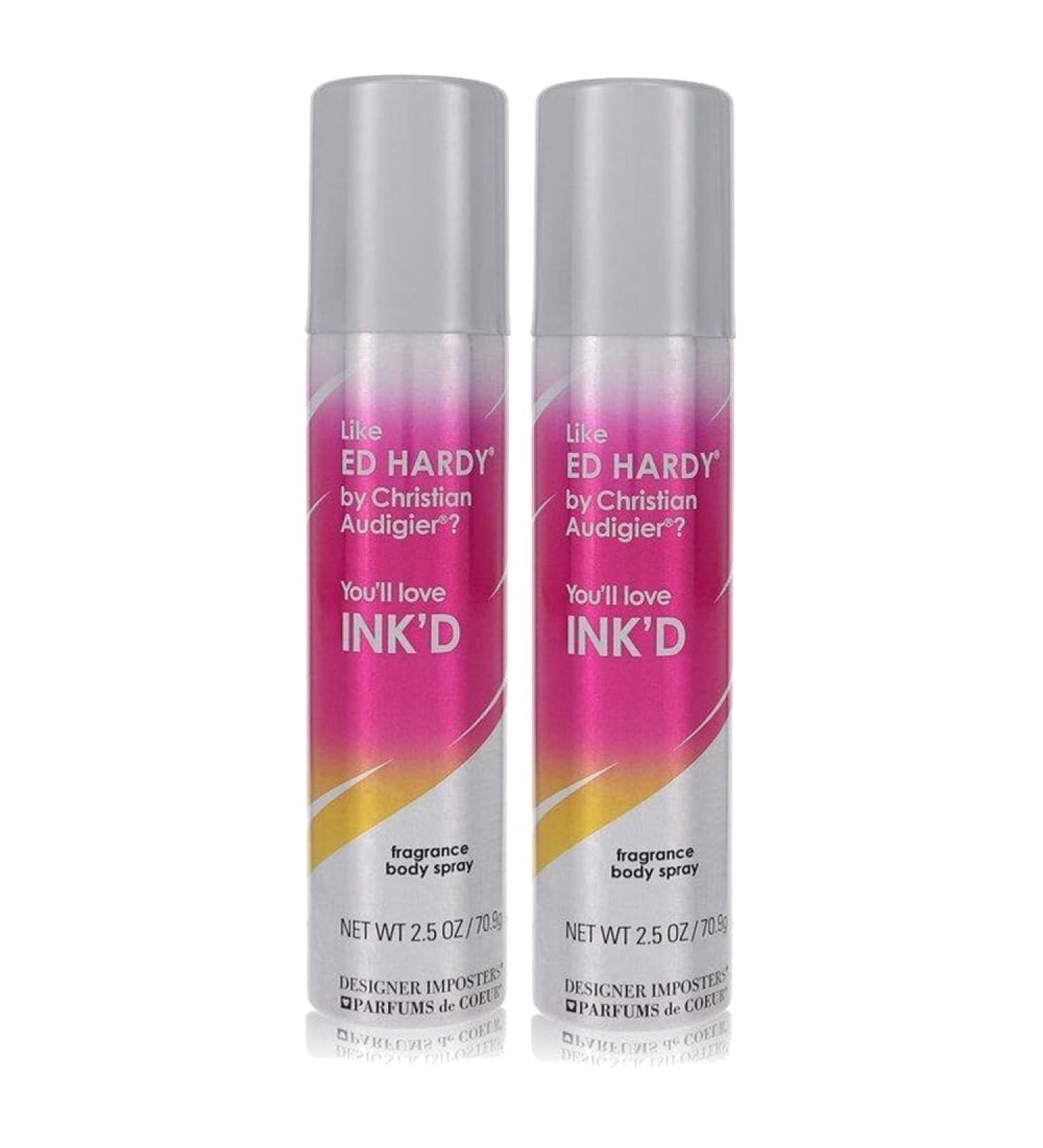 Parfums De Coeur Ink'd Fragrance Deodorant Body Spray for Women 2.5 Ounce INK25 (2)