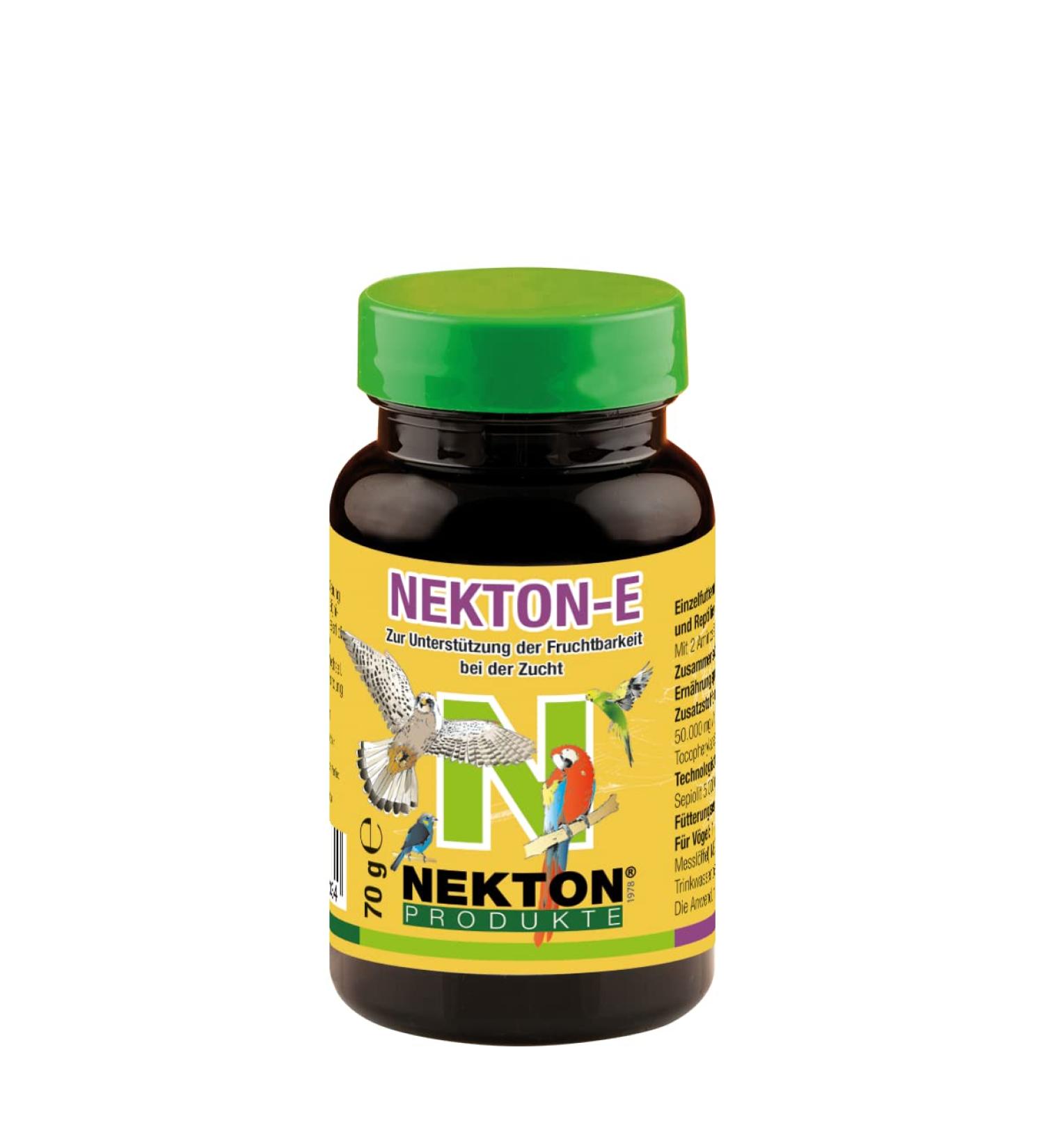 NEKTON-E | Premium Vitamin E for Breeding Birds & Reptiles | Made in Germany (70g) - Boost Health & Vitality - Buy Online on SooperMarket.com