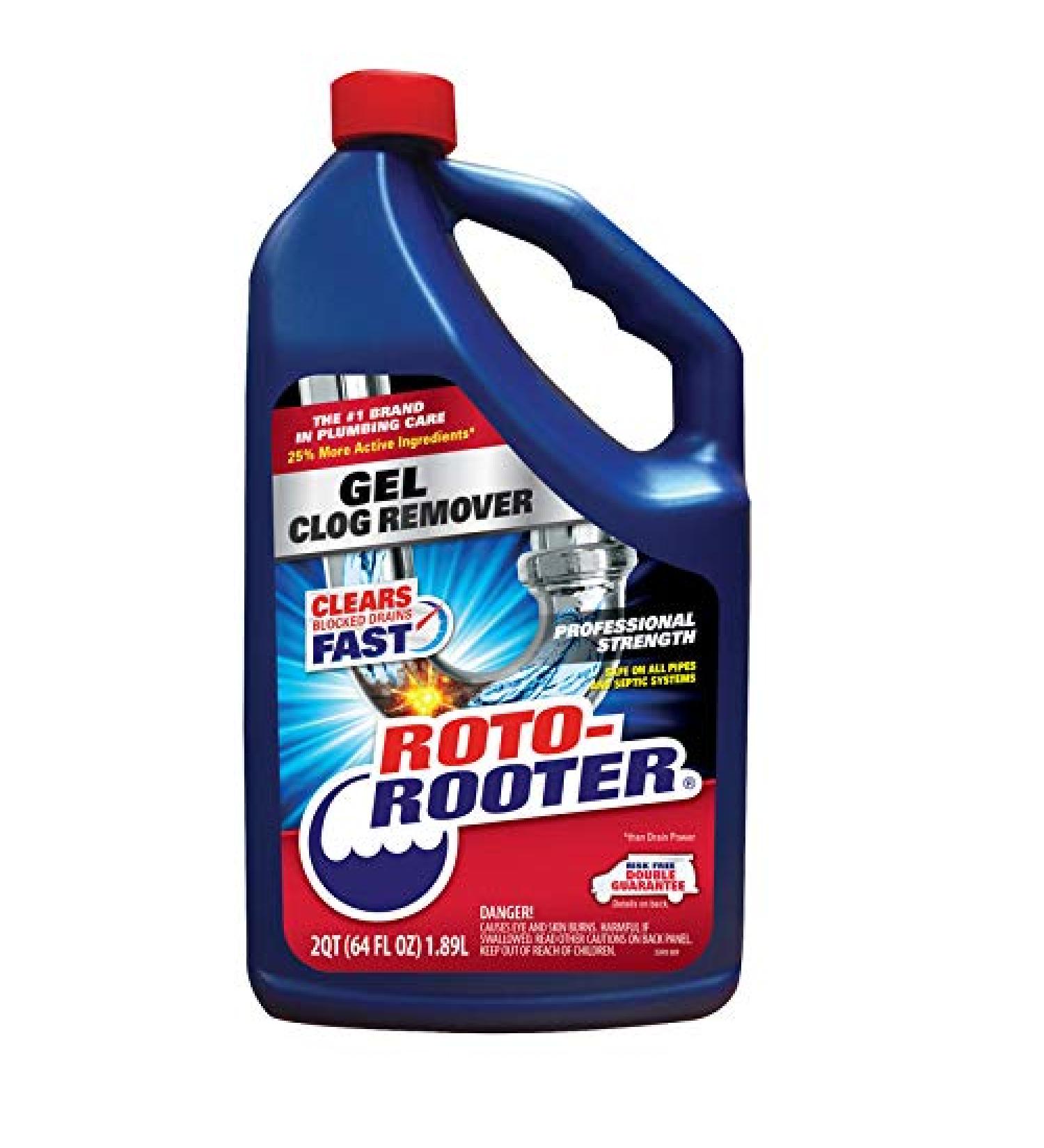 Buy Gel Clog Remover 64 oz - Case of 4 | Effective Drain Cleaner for Fast Clog Removal | International Shipping Available - Buy Online on SooperMarket.com