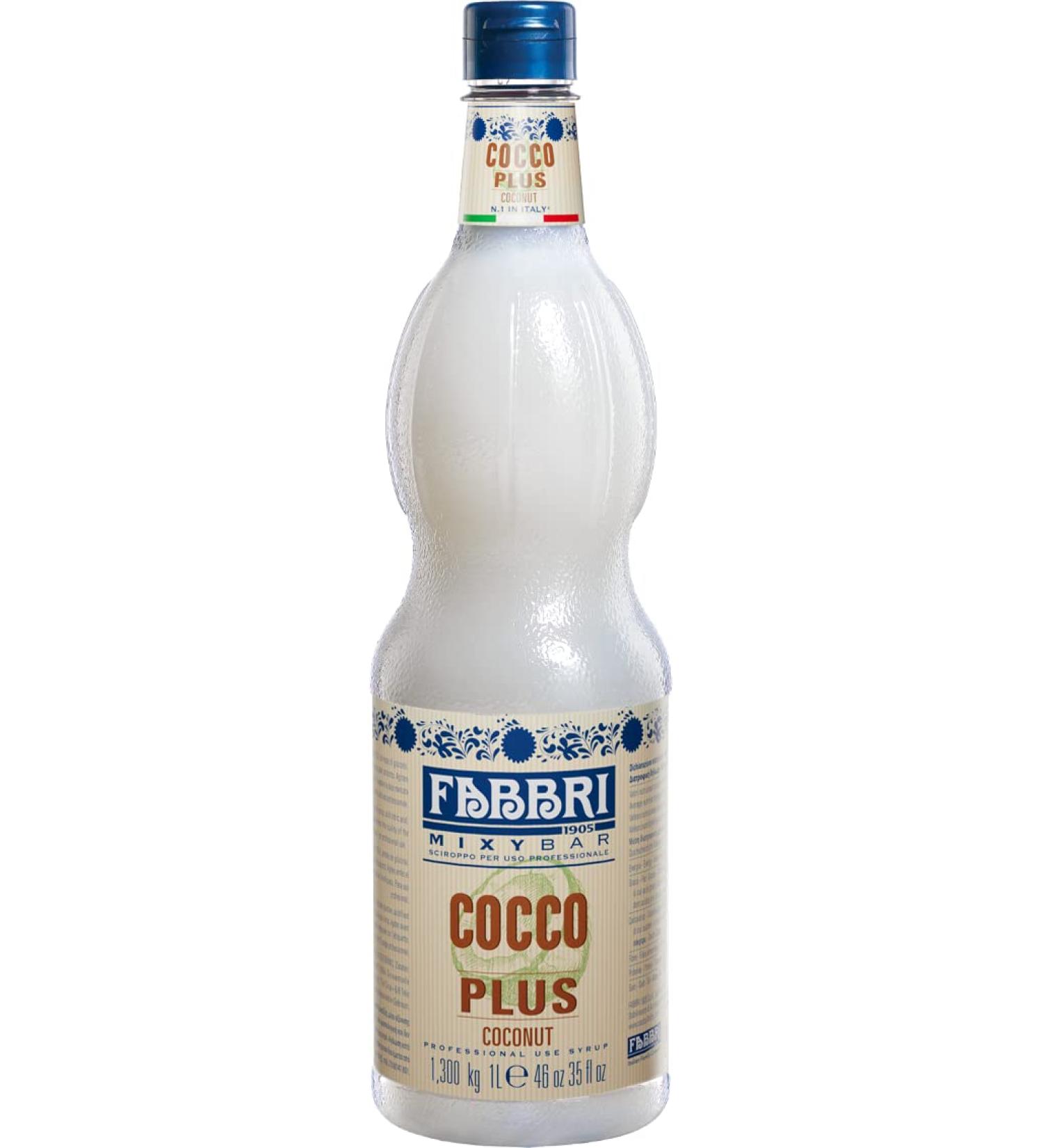 FABBRI Mixybar Plus Coconut Syrup 1l - Buy Online on SooperMarket.com