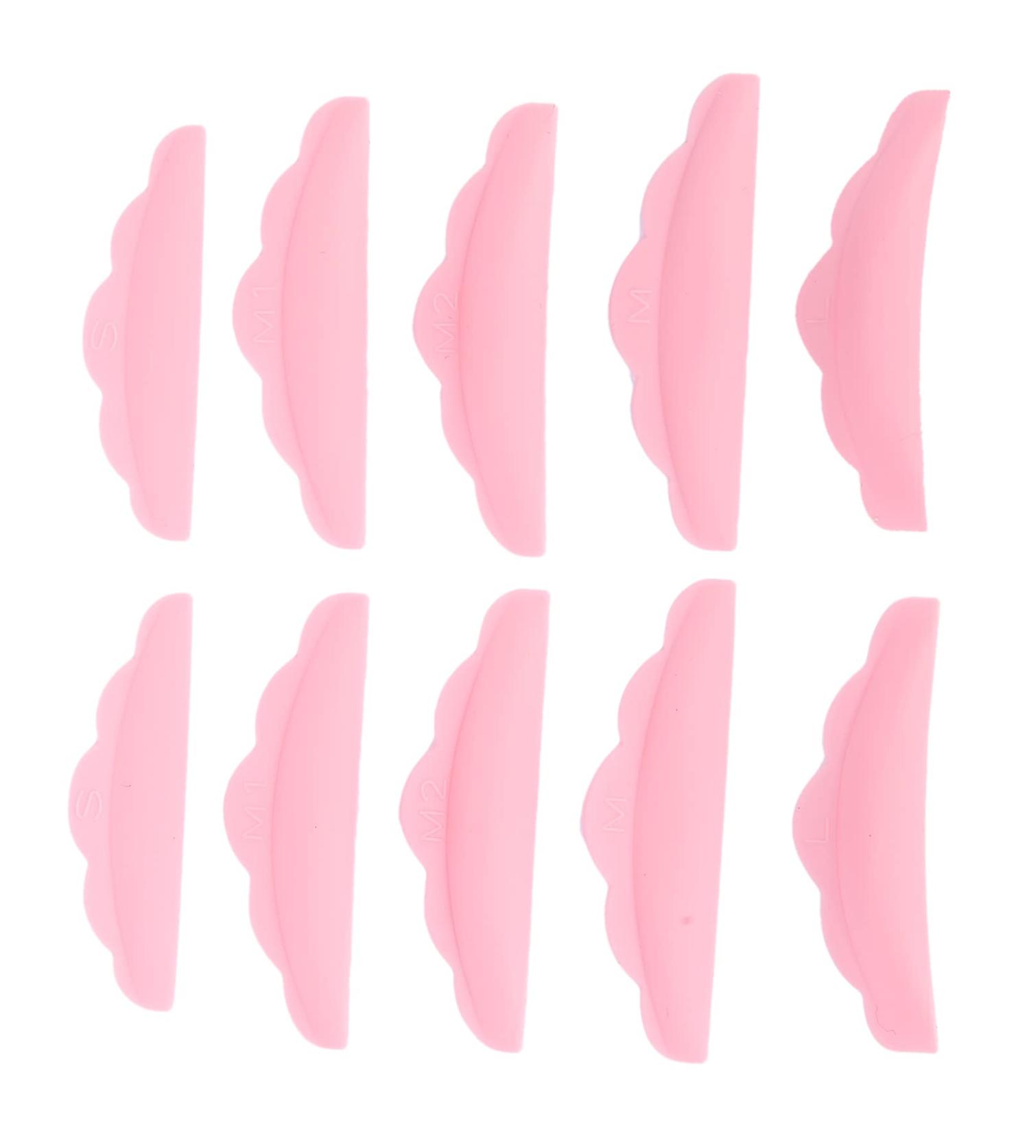 10 Pieces Silicone Eyelash Perming Curler Perm Pad Reusable Eyelash Perm Pads Eyelash Curling Pad Auxiliary Tool Eyelash Perming Tool Set for Different Length Eyelashes Kire1Bpw17JFQz-13 - Buy Online on SooperMarket.com