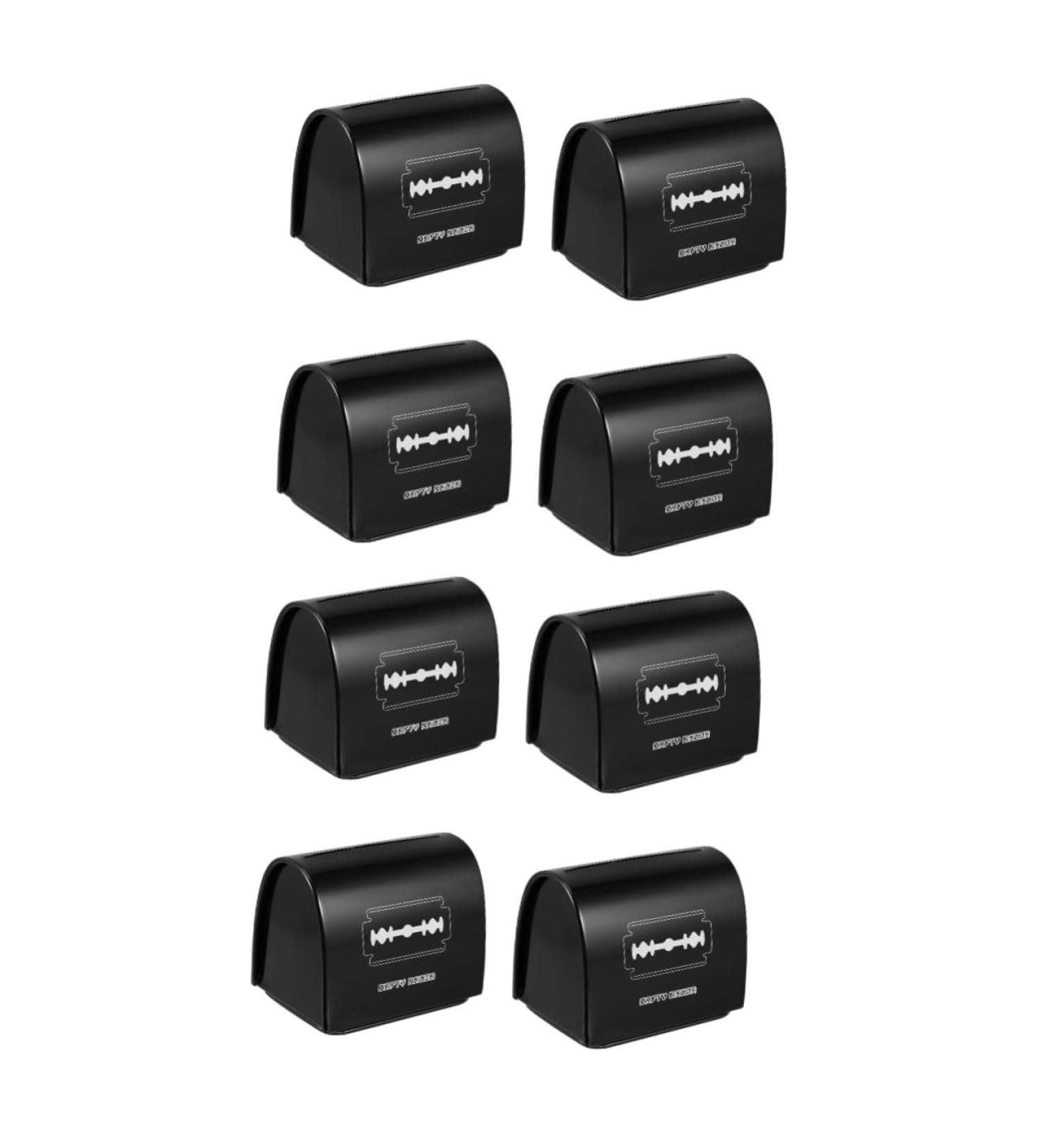 Angoily 8 STK Blade Storage Box - Razor Blade Waste Disposal Container for Safe Storage & Disposal - International Shipping Available - Buy Online on SooperMarket.com