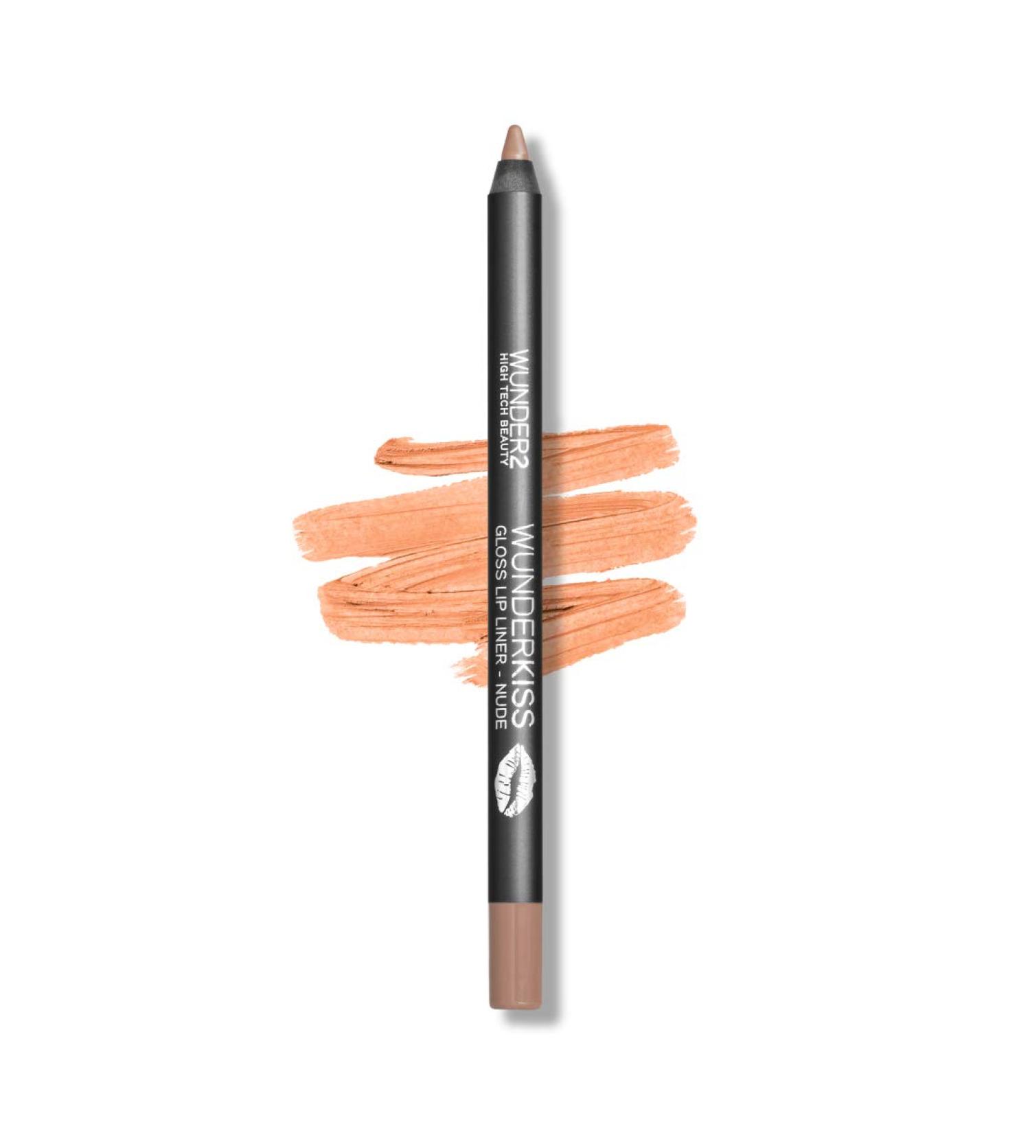 WUNDERBROW Wunderkiss LIPS Makeup Gloss - Long Lasting Nude Lip Liner for High Shine & Glossy Finish - Buy Online on SooperMarket.com