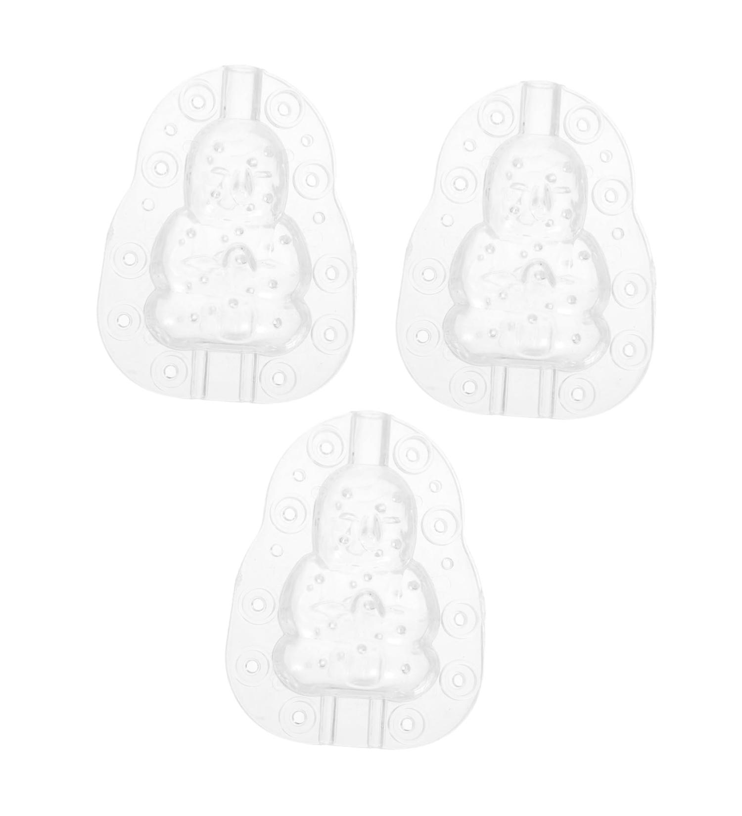 GANAZONO 12 Pcs Vegetable Mold Plastic Fruit Pumpkin for Fruits Mold Watermelon Strawberry 9x8cmx4pcs Transparentx4pcs - Buy Online on SooperMarket.com