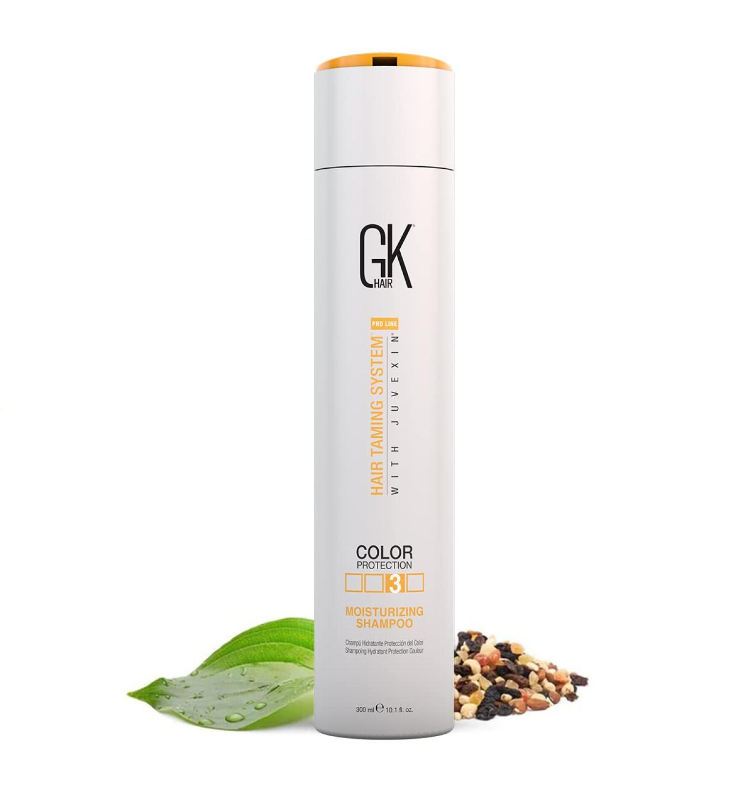 GK HAIR Global Keratin Moisturizing Shampoo Sulfate & Paraben Free for Dry Frizzy Hair 10.1 Fl Oz International Shipping Available - Buy Online on SooperMarket.com
