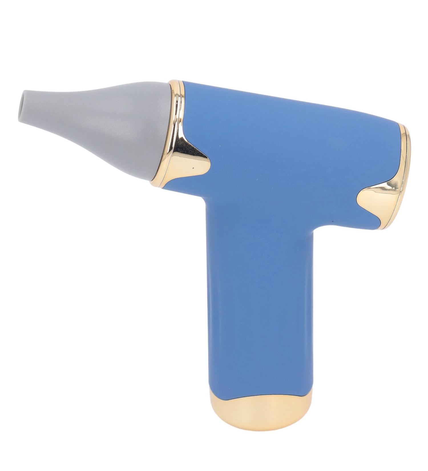 High Speed Design Electric Hair Dryer Bladeless Handheld Dust Blower Portable Mini Fan for Camping Various Pets (Blue) - Buy Online on SooperMarket.com