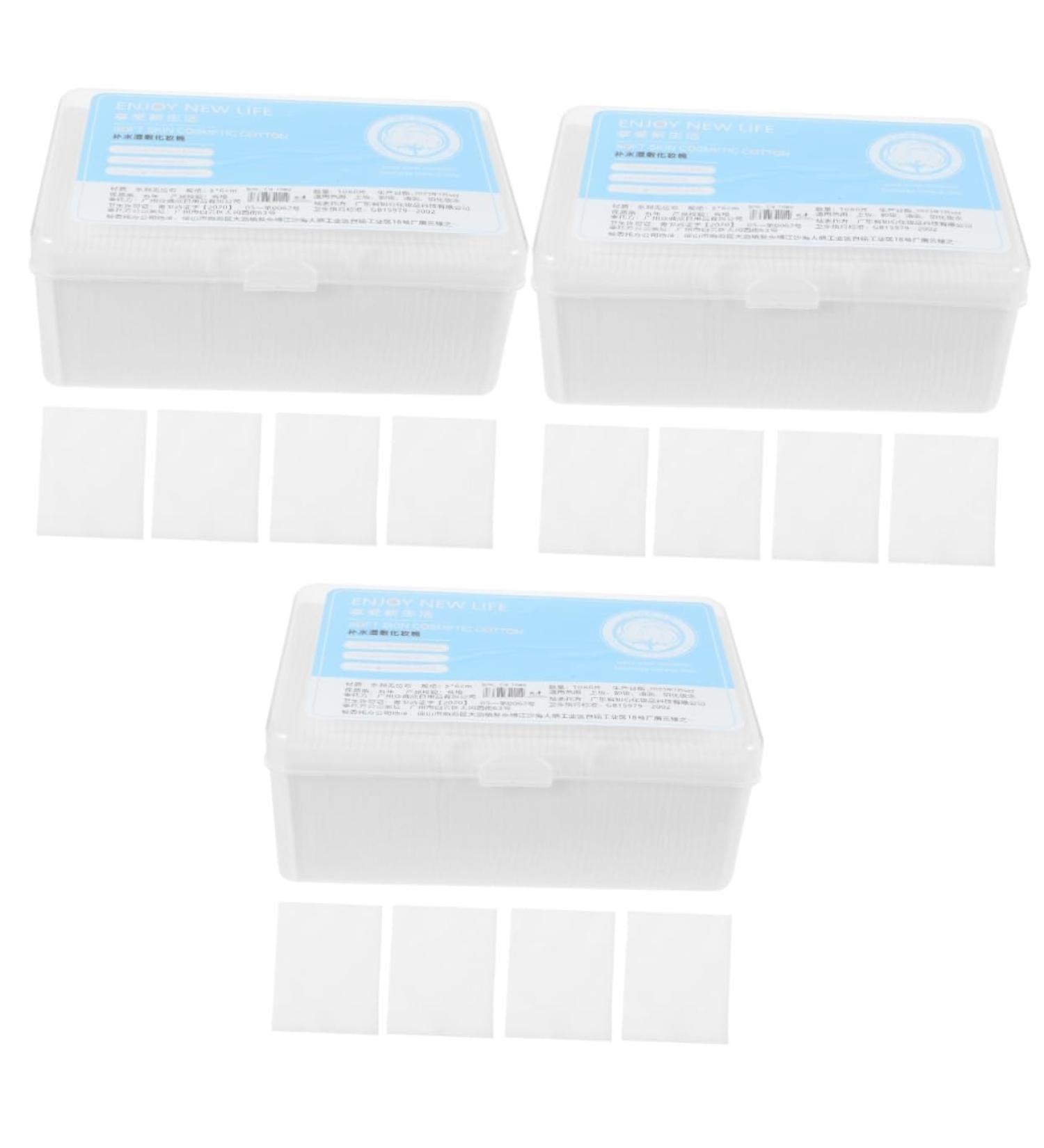 Beavorty 3240 Pcs Textured Nail Polish Remover & Cosmetic Cotton Pads - Premium Makeup Remover for Face & Skin Care - Buy Online on SooperMarket.com