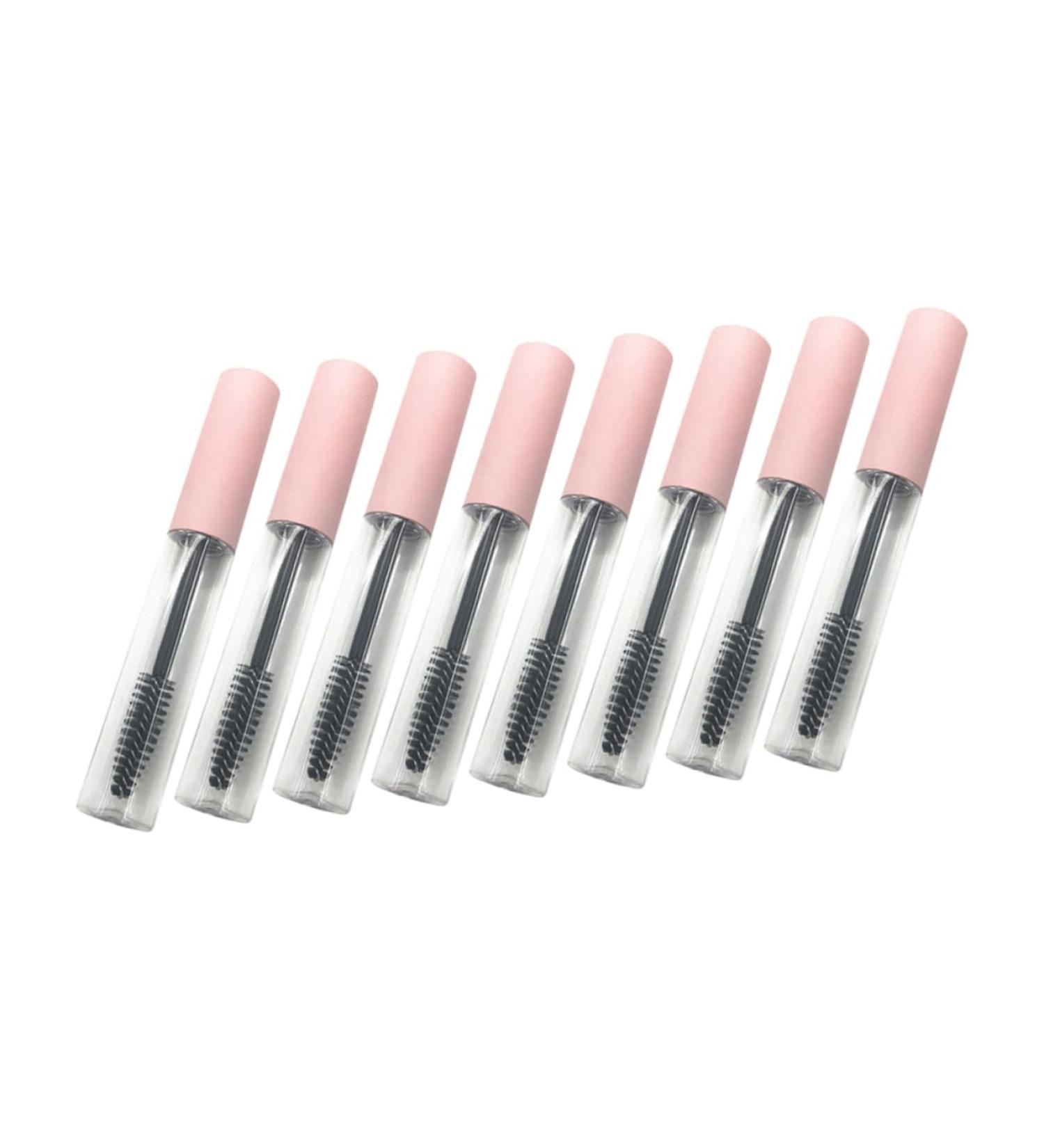 Healeved 24 Pcs Mascara Tube Portable Eyelash Brush Makeup Mascara Bottles Lipstick Tube Abs - Buy Online on SooperMarket.com