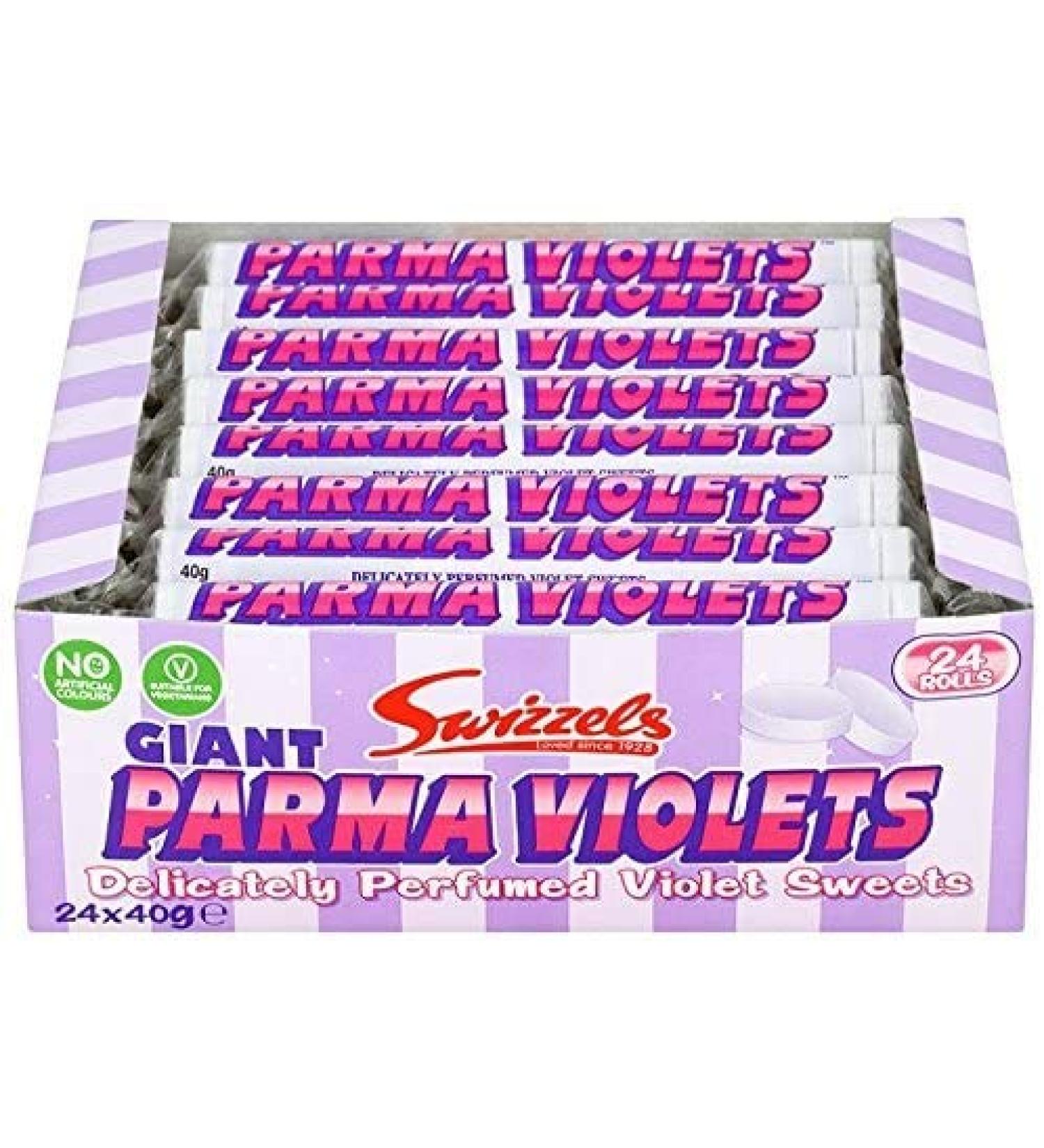 Swizzels 2 x Giant Parma Violets (1 x 24)