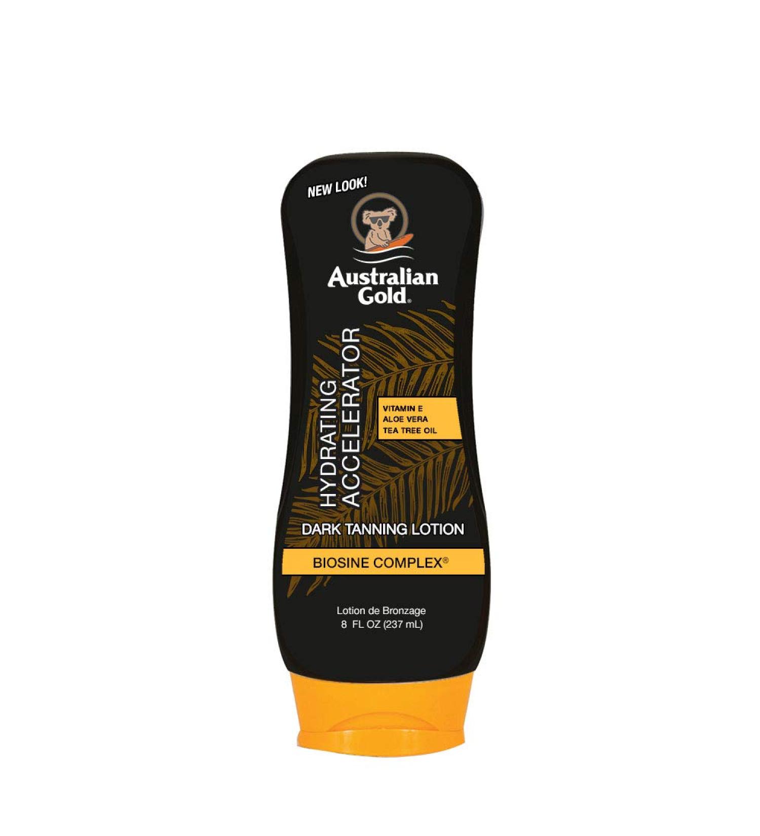 Australian Gold Dark Tanning Accelerator Lotion 2020 Formula 8 Fl Oz - Classic Cocoa Dreams - Buy Online on SooperMarket.com