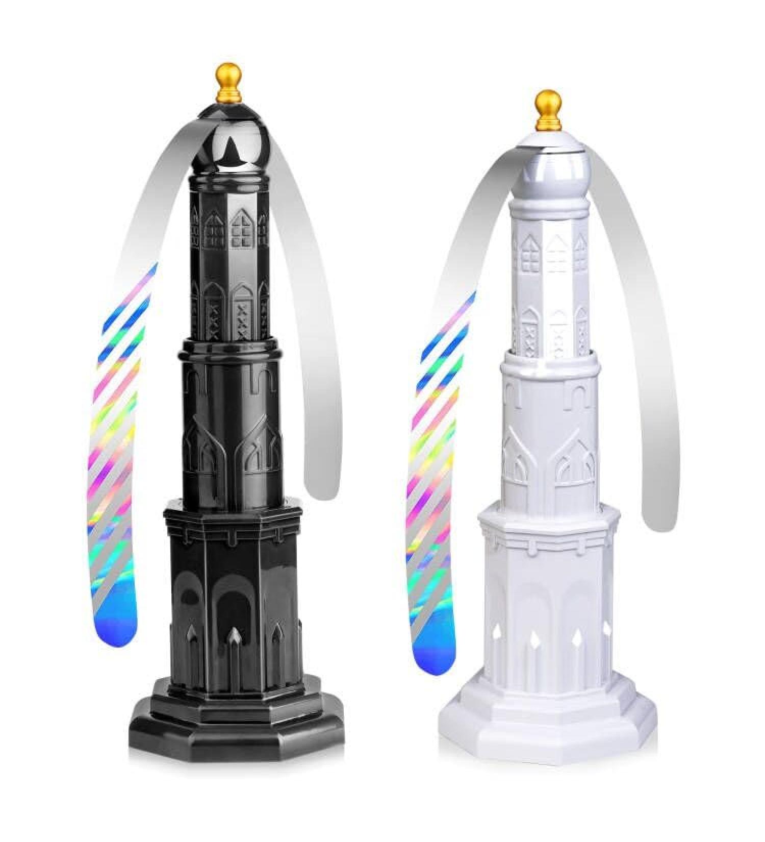 Flywedler 2-Piece Fly-Repellent Fan Set | Automatic Mosquito Protection | Hangable & Foldable Design | Effective Against Flies Wasps & More - Buy Online on SooperMarket.com