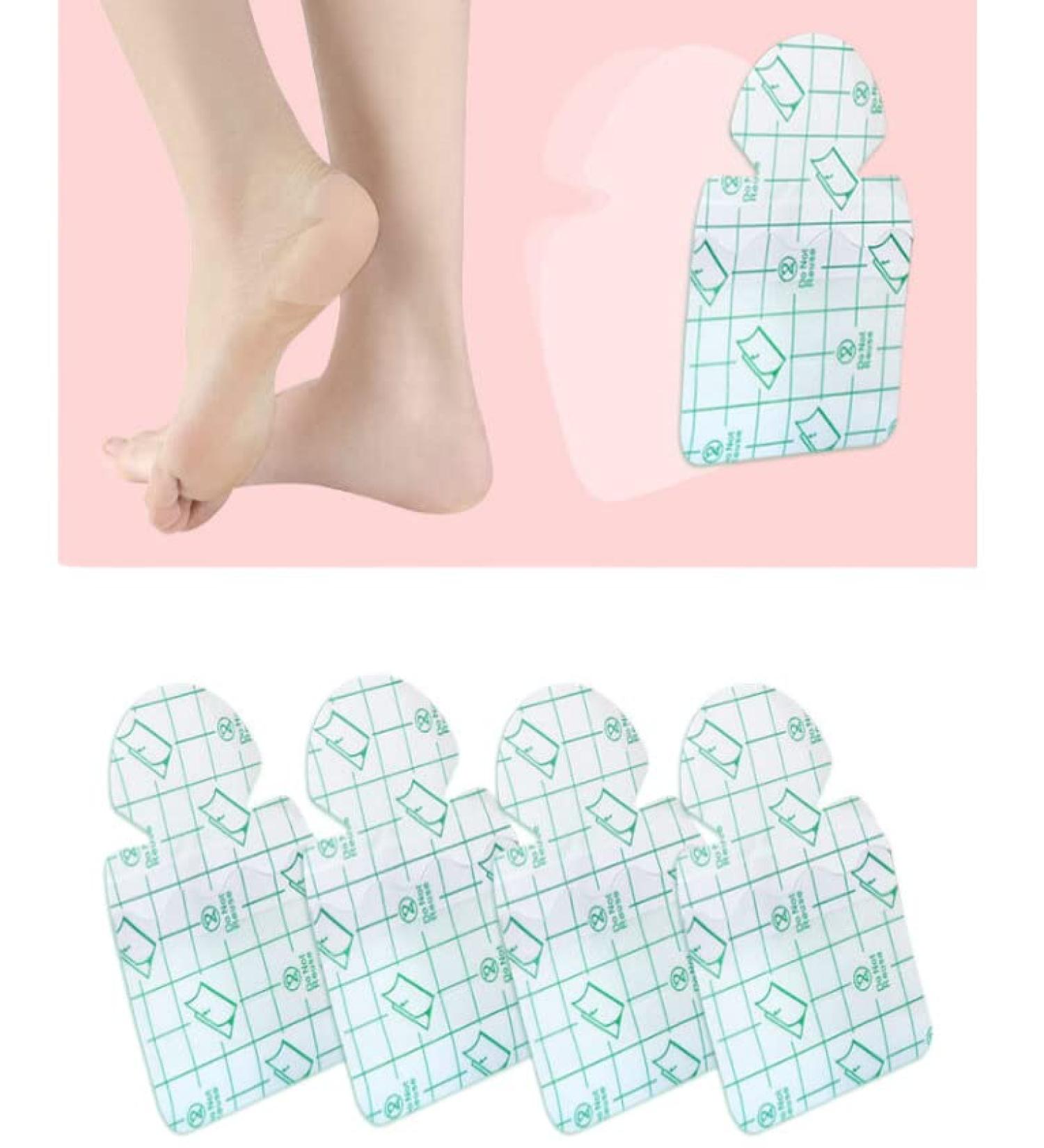 500 Pcs Waterproof Invisible Foot Care Sticker Heel Sole Pads - Anti-Blister & Friction Skin Protector for Unisex - Buy Online on SooperMarket.com