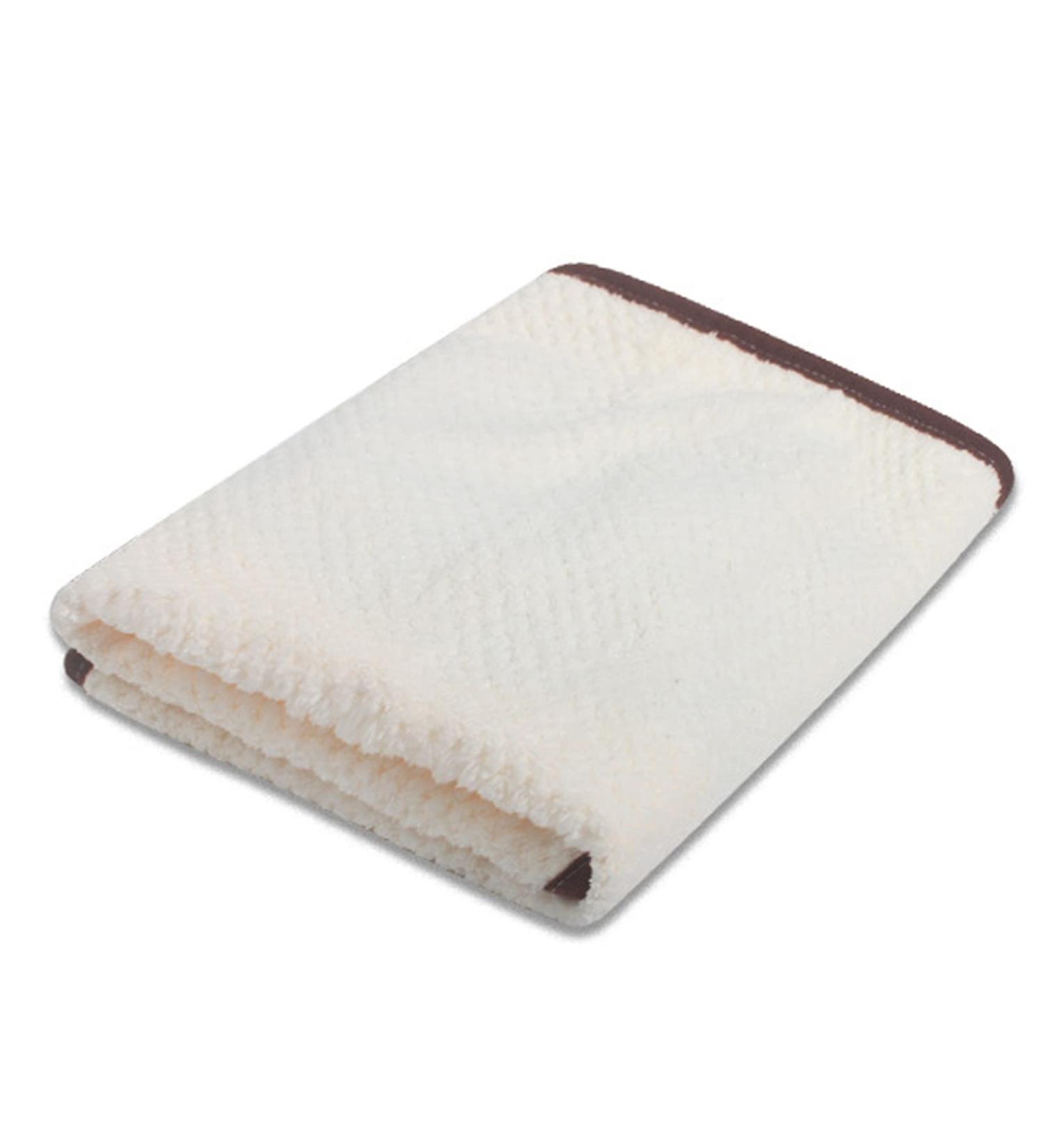 Valink Fast-Drying Microfiber Dog Towel - Extra Absorbent Bath Towel for Small & Medium Dogs and Cats - Warm White - Buy Online on SooperMarket.com