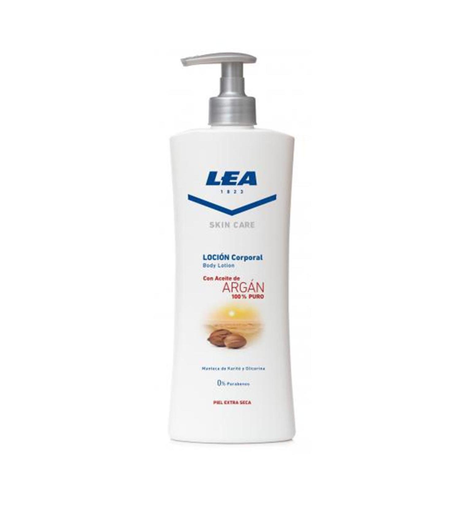 Lea Skin Care Lotion Body Argan New -Extra Dry Skin
