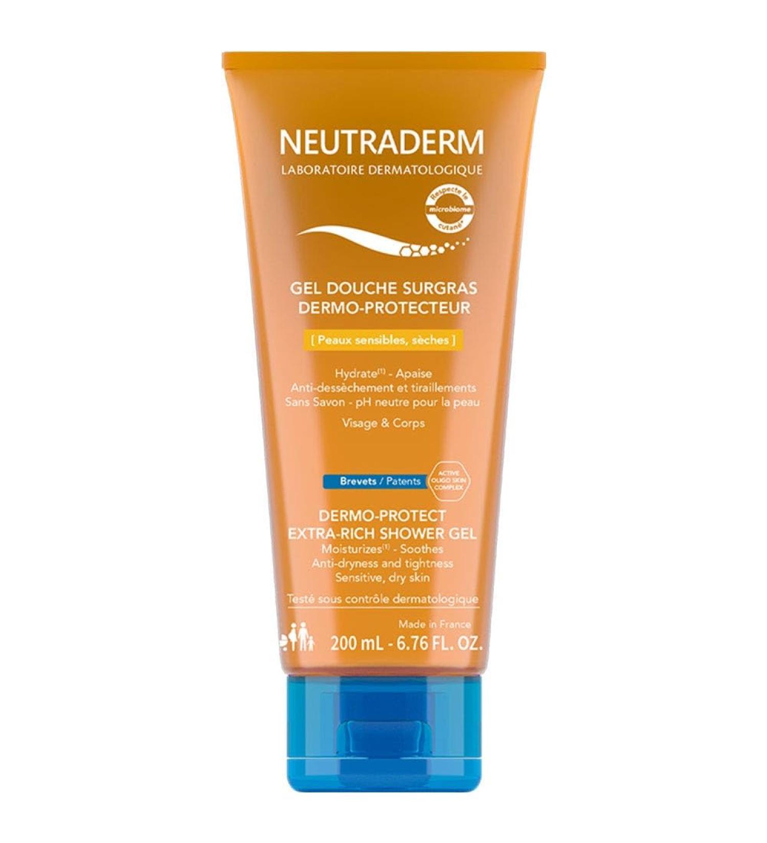 Neutraderm Extra-Rich Shower Gel Dermo-Protect 200ml