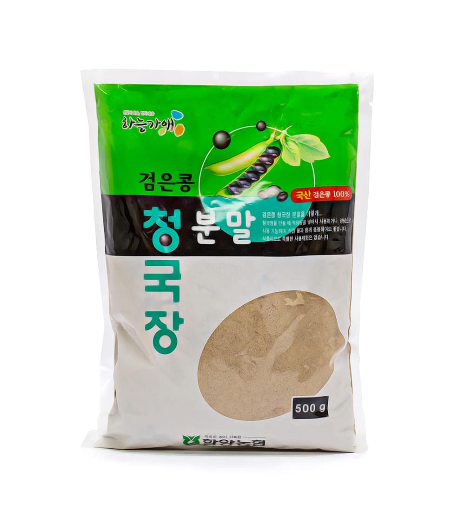 NongHyup Cheonggukjang Fermented Soy Bean Powder 500g | All Natural Korean Healthy Food | 100% Natural - Buy Online on SooperMarket.com