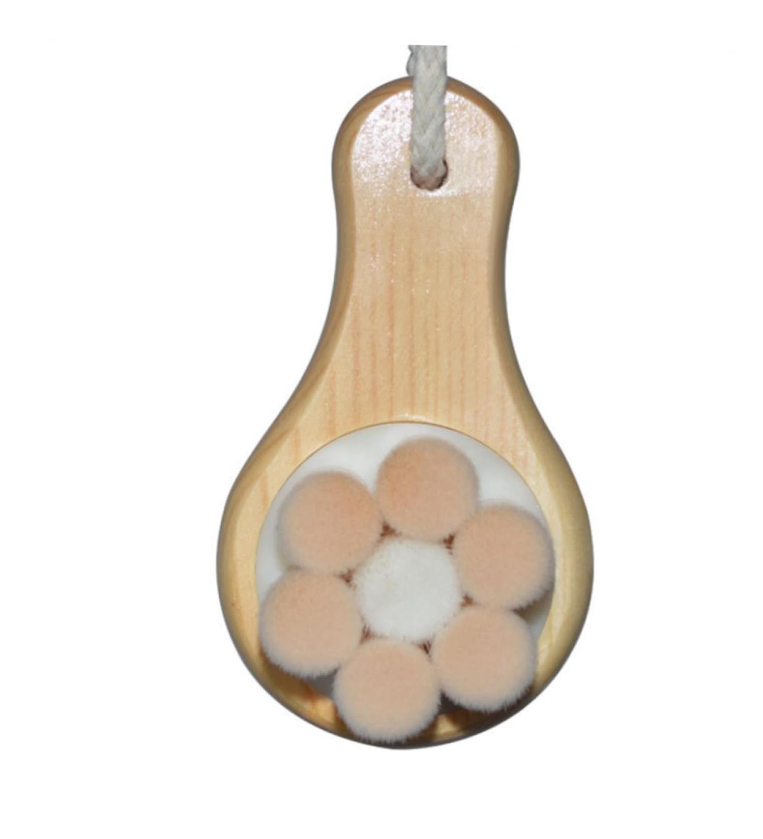 Didiseaon 1pc Facial Exfoliating Brush Facial Cleaning Brush Handheld Face Cleansing Brush Wood Face Brush Face Scrubber for Women Soft Bristle Face Brush Cleaning Pad Body Bamboo - Buy Online on SooperMarket.com