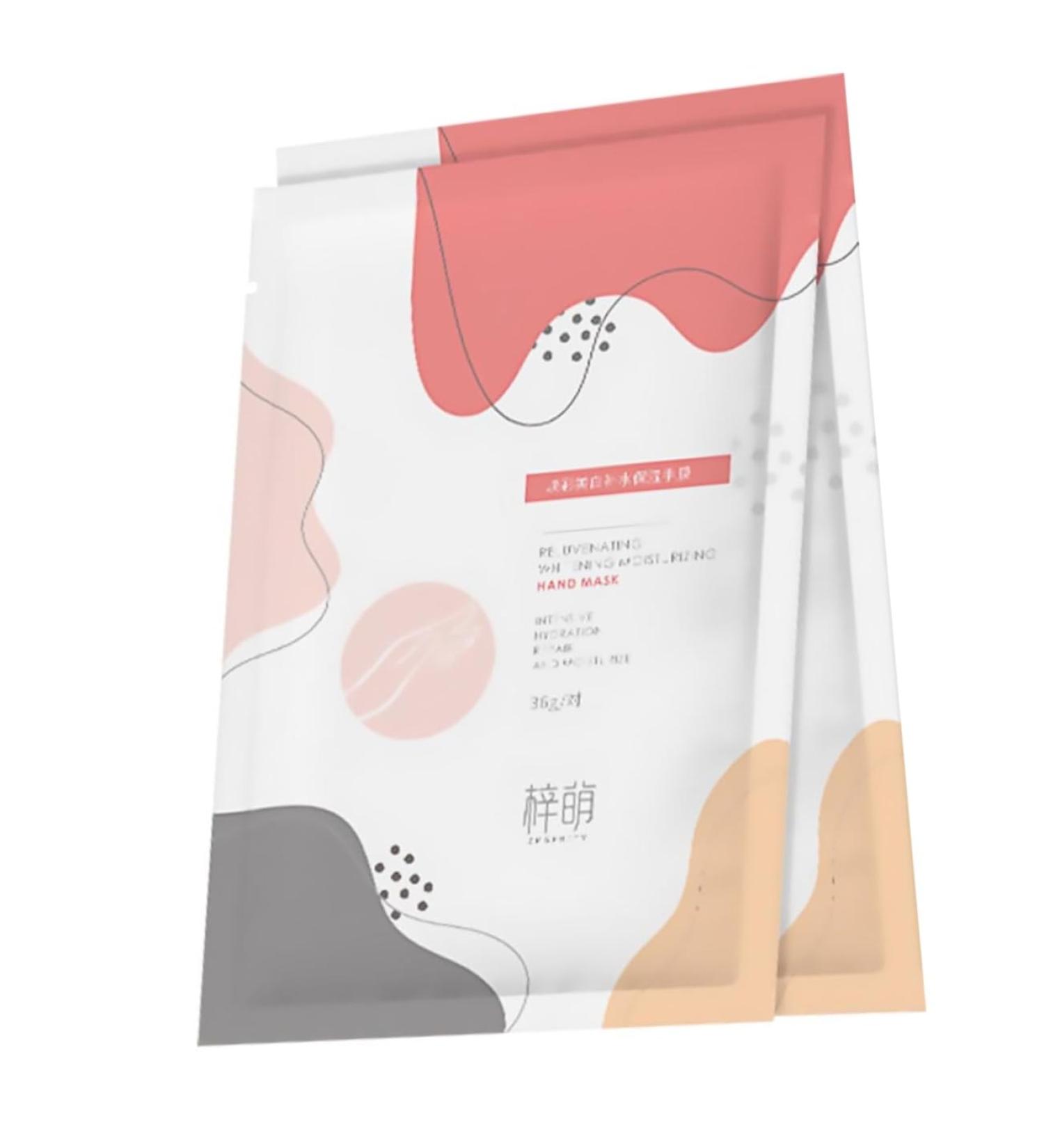 Healeved 2 Pairs Moisturizing Cover Exfoliating Treatment Dry Moisturizer Care Socks Moisturizing Gloves Remover Socks Cat Paw Spa Non-Woven Fabric White - Buy Online on SooperMarket.com