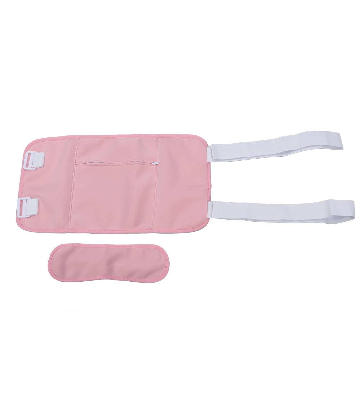Premium Reusable Castor Oil Pack for Liver Detox | Soft Washable Design with Adjustable Straps - Perfect for Sleep (Pink) - Buy Online on SooperMarket.com