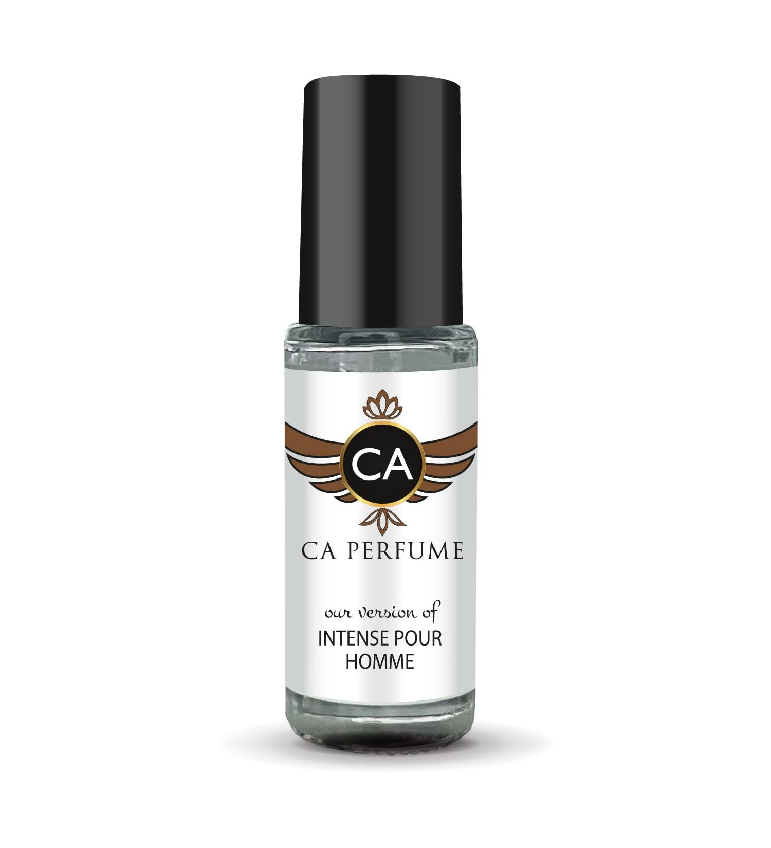 CA Perfume Impression of Intenso Pour Homme For Men Replica Fragrance Body Oil Dupes Alcohol-Free Essential Aromatherapy Sample Travel Size Concentrated Long Lasting Roll-On 0.14 Fl Oz/4ml-X1 - Buy Online on SooperMarket.com